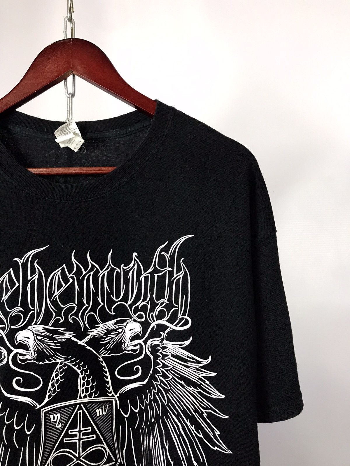 Band Tees behemoth T-shirts band tee big logo metal Size US XL / EU 56 / 4 - 2 Thumbnail