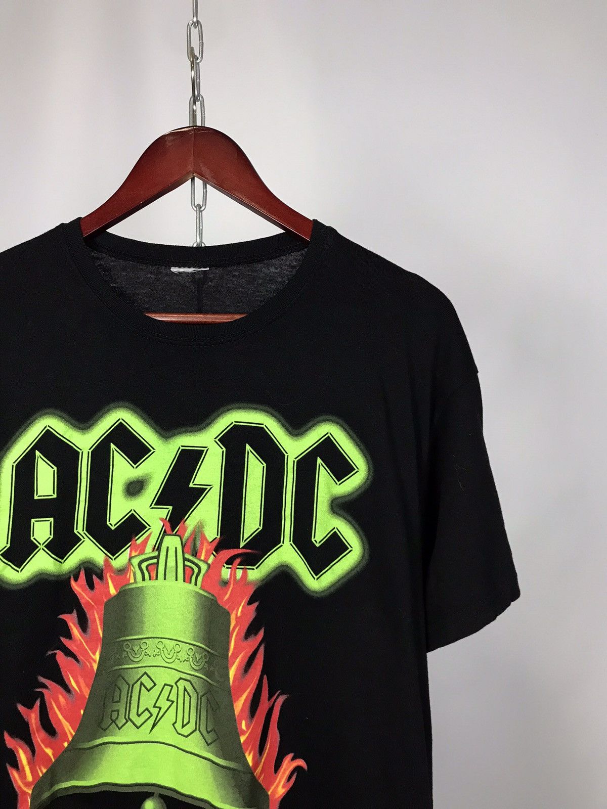 AC/DC AC/DC vintage Hells Bells rock band tee Size US XL / EU 56 / 4 - 2 Thumbnail