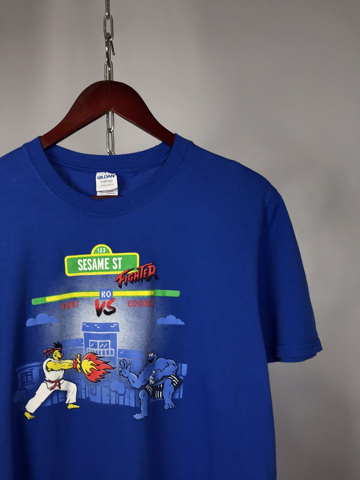 The Game Sesame Street game movie tee fighter print Size US L / EU 52-54 / 3 - 2 Thumbnail