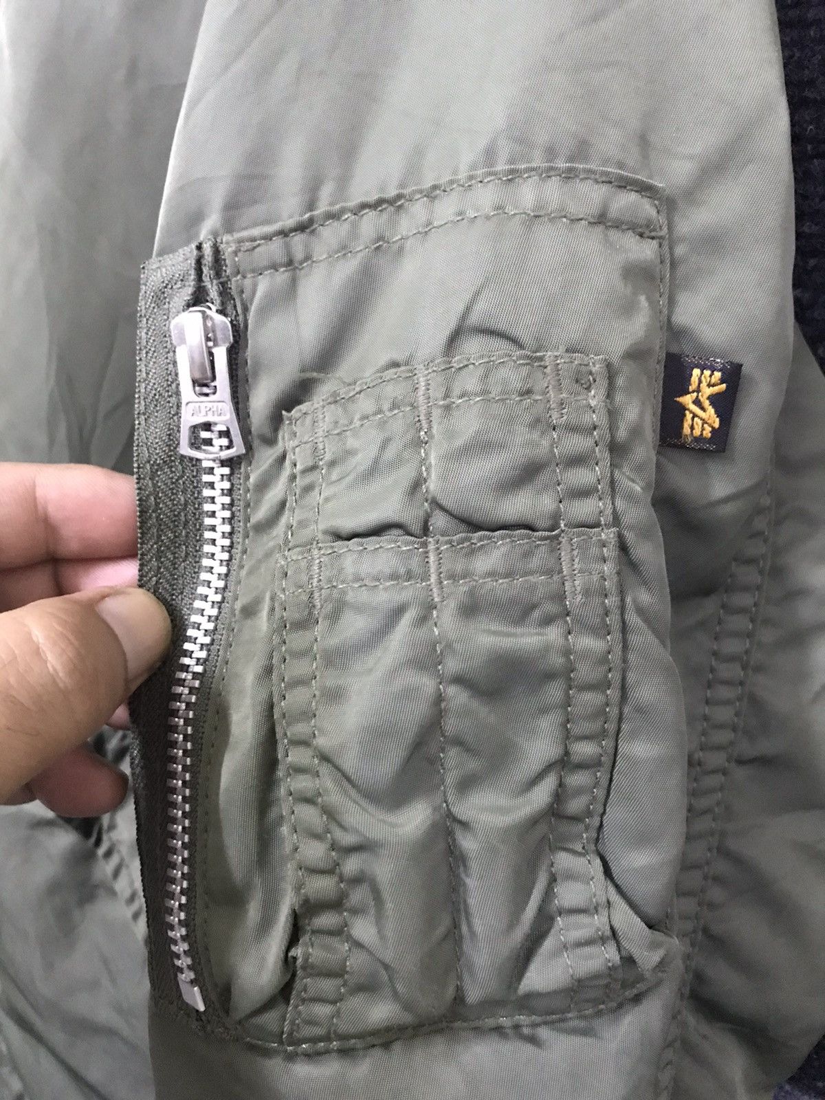 Alpha Industries ALPHA IND. Two Tone Reversible MA1 Flight Bomber Jacket Size US S / EU 44-46 / 1 - 5 Thumbnail