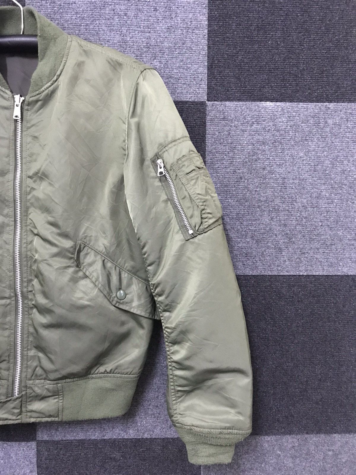 Alpha Industries ALPHA IND. Two Tone Reversible MA1 Flight Bomber Jacket Size US S / EU 44-46 / 1 - 2 Thumbnail