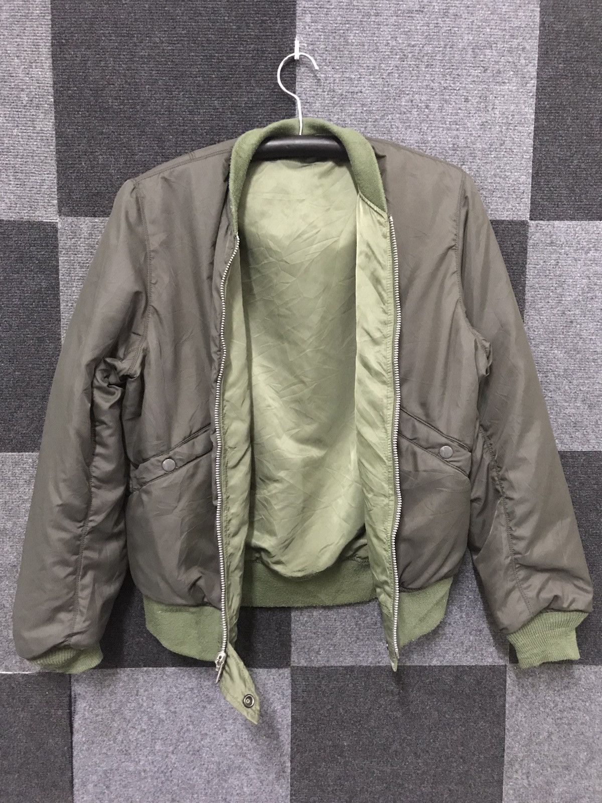 Alpha Industries ALPHA IND. Two Tone Reversible MA1 Flight Bomber Jacket Size US S / EU 44-46 / 1 - 11 Thumbnail