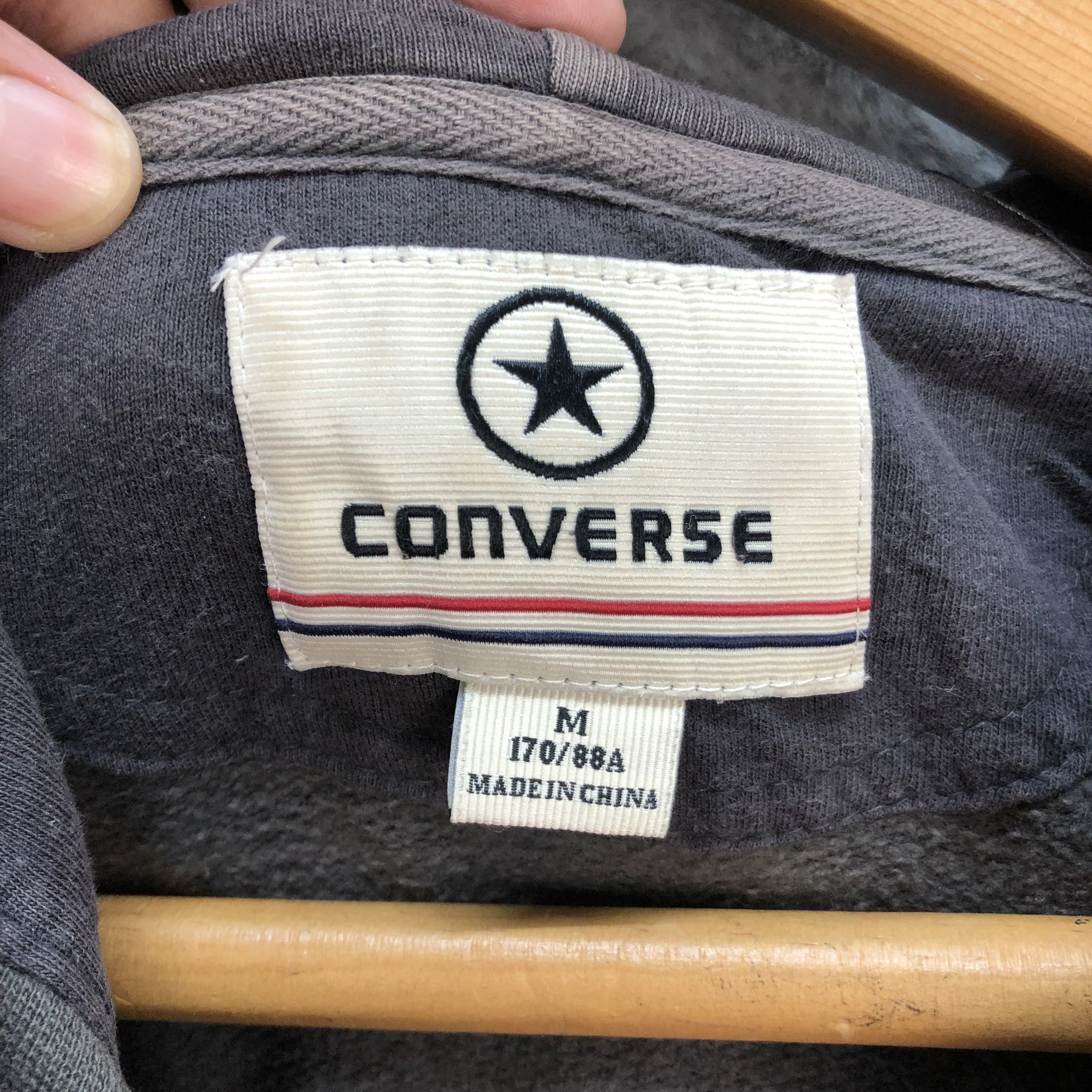 Converse Converse Zipper Hoodies #5808-207 Size US M / EU 48-50 / 2 - 7 Thumbnail