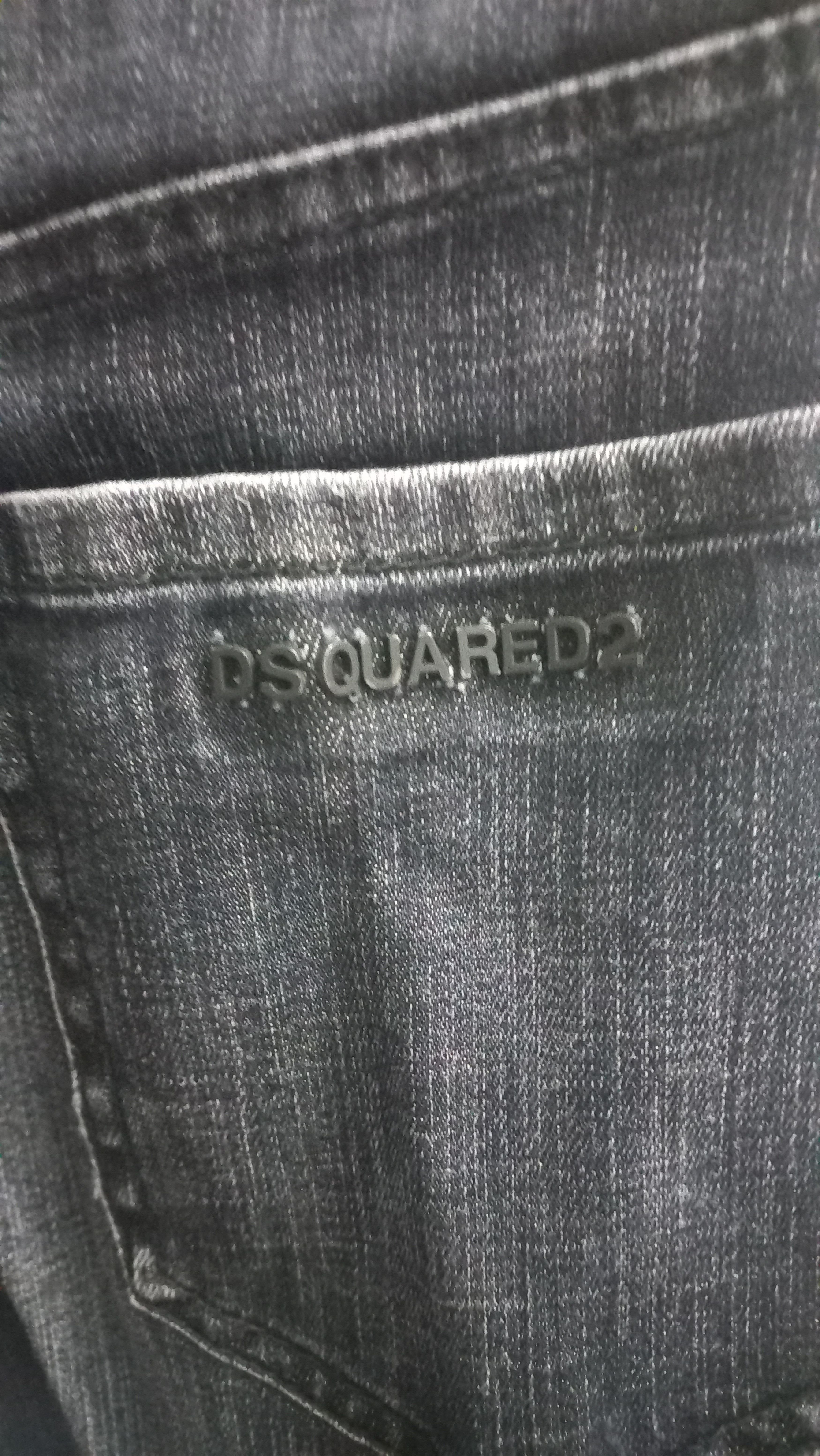 Designer × Dsquared2 🔥 Dsquared 2 strech Skinny Jeans Black Size 32" / US 10 / IT 46 - 5 Thumbnail