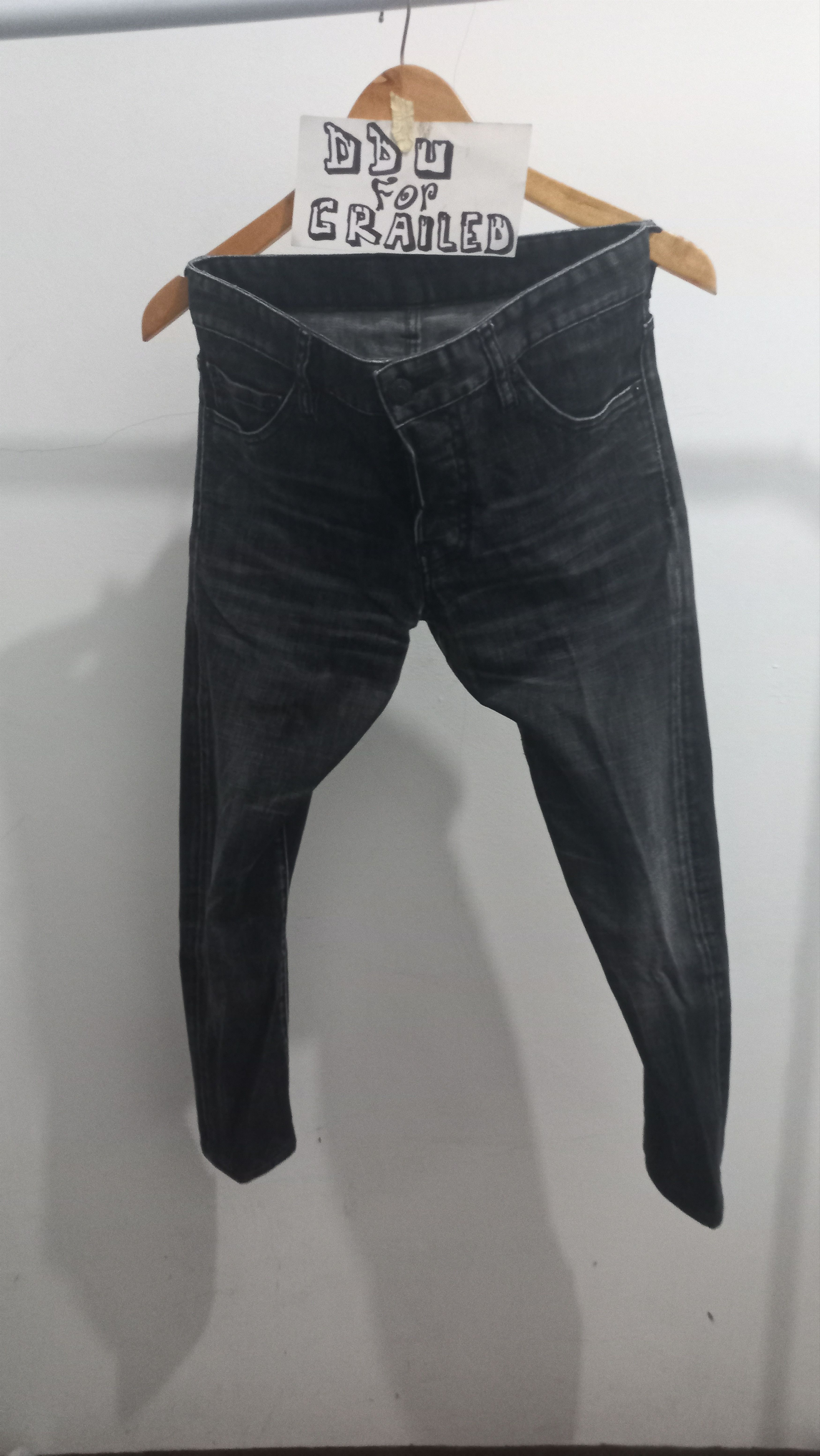 Designer × Dsquared2 🔥 Dsquared 2 strech Skinny Jeans Black Size 32" / US 10 / IT 46 - 1 Thumbnail