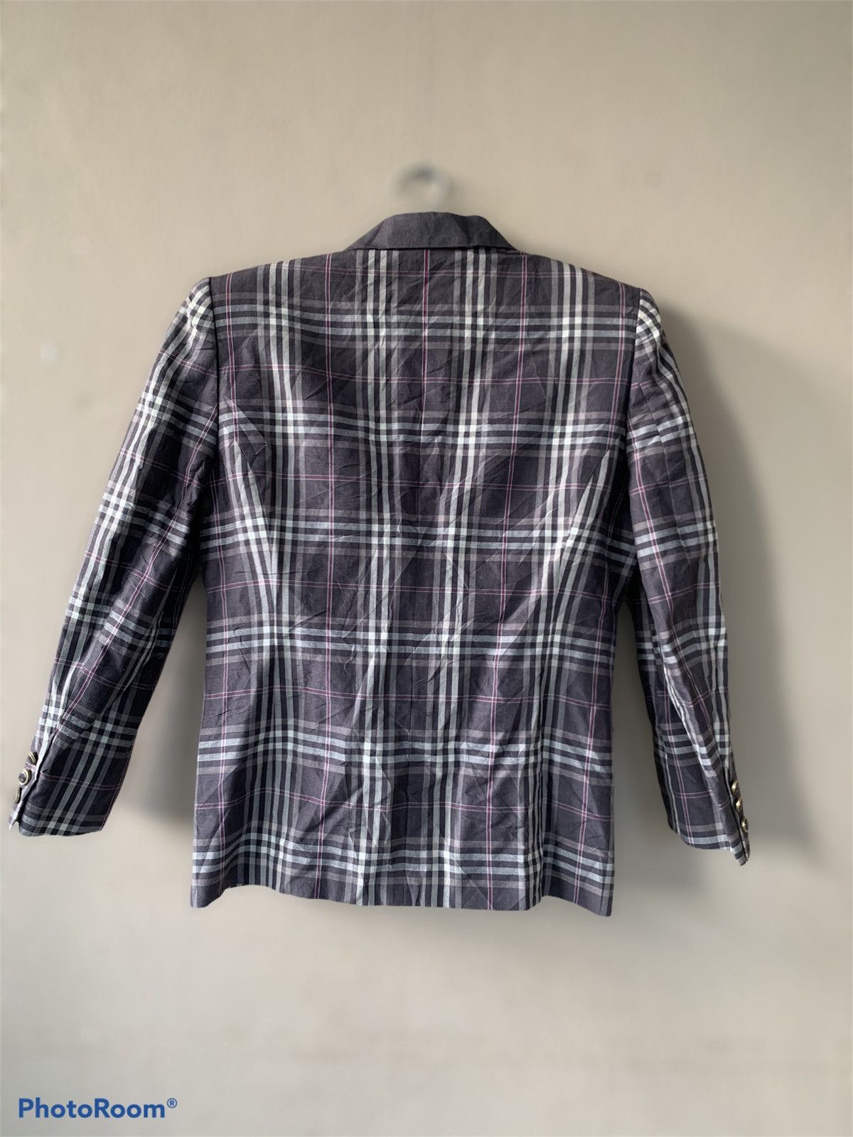 Burberry Vintage Burberry’s Nova Check Blazer Size S / US 4 / IT 40 - 11 Thumbnail