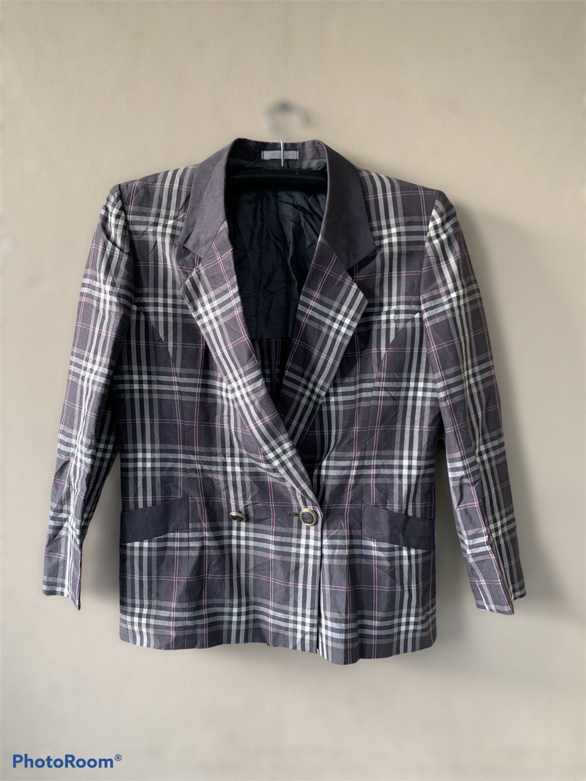 Burberry Vintage Burberry’s Nova Check Blazer Size S / US 4 / IT 40 - 1 Thumbnail