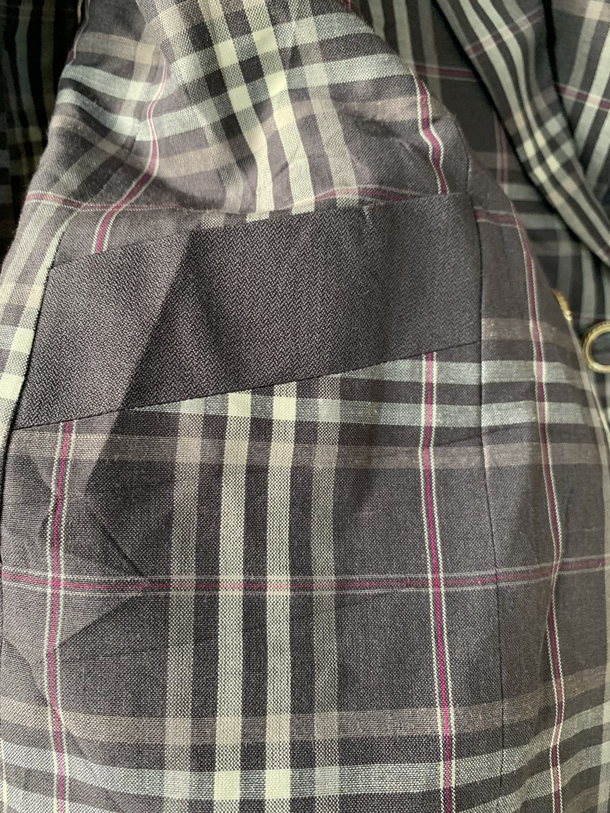 Burberry Vintage Burberry’s Nova Check Blazer Size S / US 4 / IT 40 - 10 Thumbnail