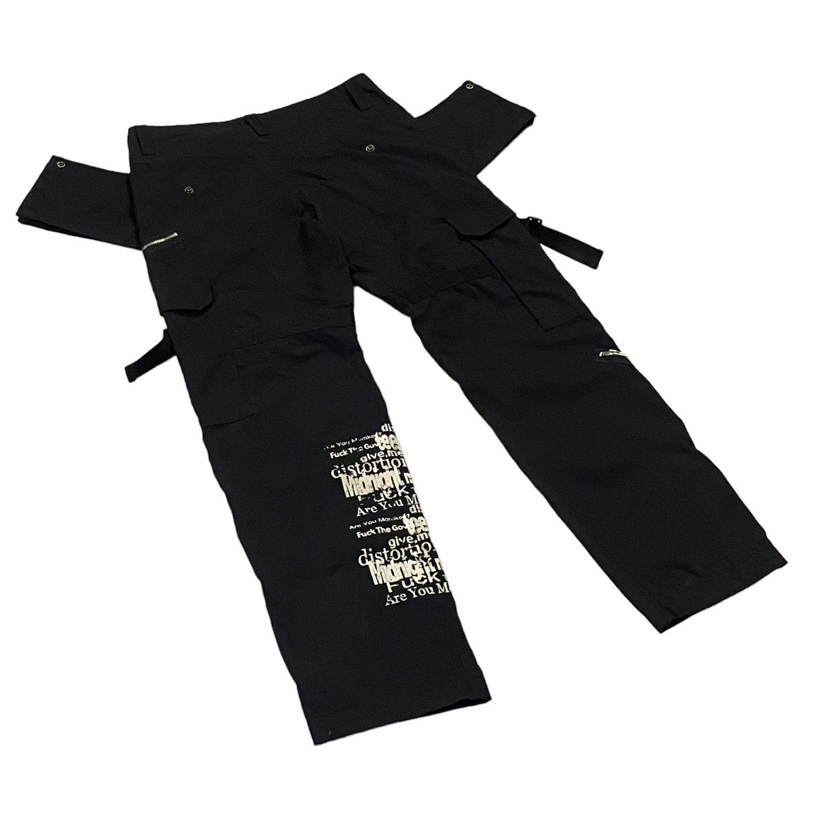 Japanese Brand × Seditionaries Nice Design🔥🔥Japanese Brand Bondage Tactical Cargo Pants Size US 32 / EU 48 - 3 Thumbnail