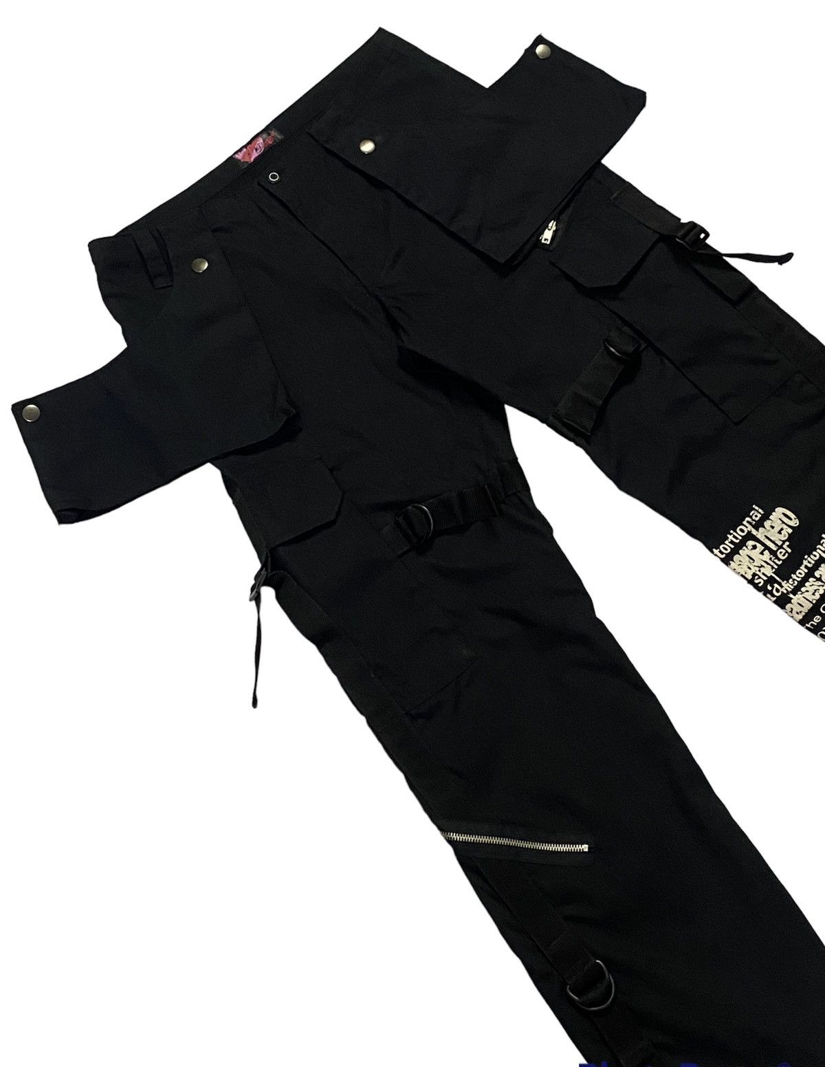 Japanese Brand × Seditionaries Nice Design🔥🔥Japanese Brand Bondage Tactical Cargo Pants Size US 32 / EU 48 - 14 Thumbnail