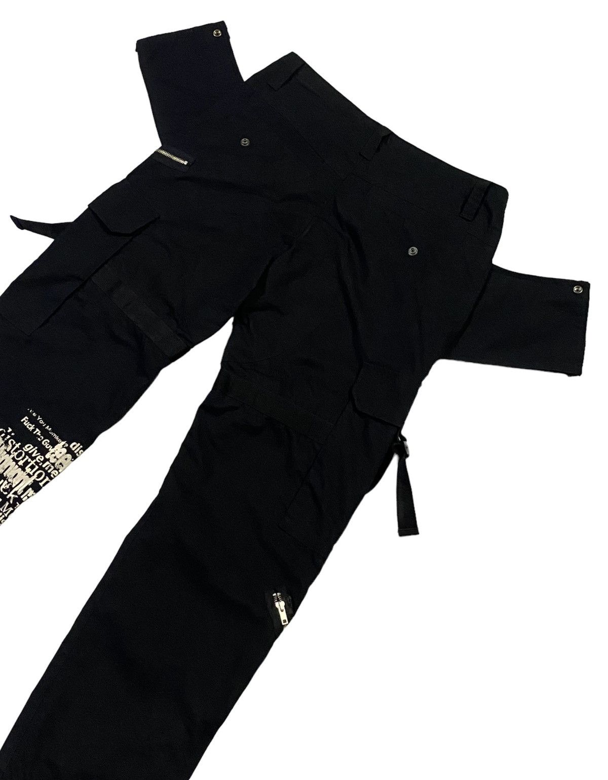 Japanese Brand × Seditionaries Nice Design🔥🔥Japanese Brand Bondage Tactical Cargo Pants Size US 32 / EU 48 - 16 Thumbnail
