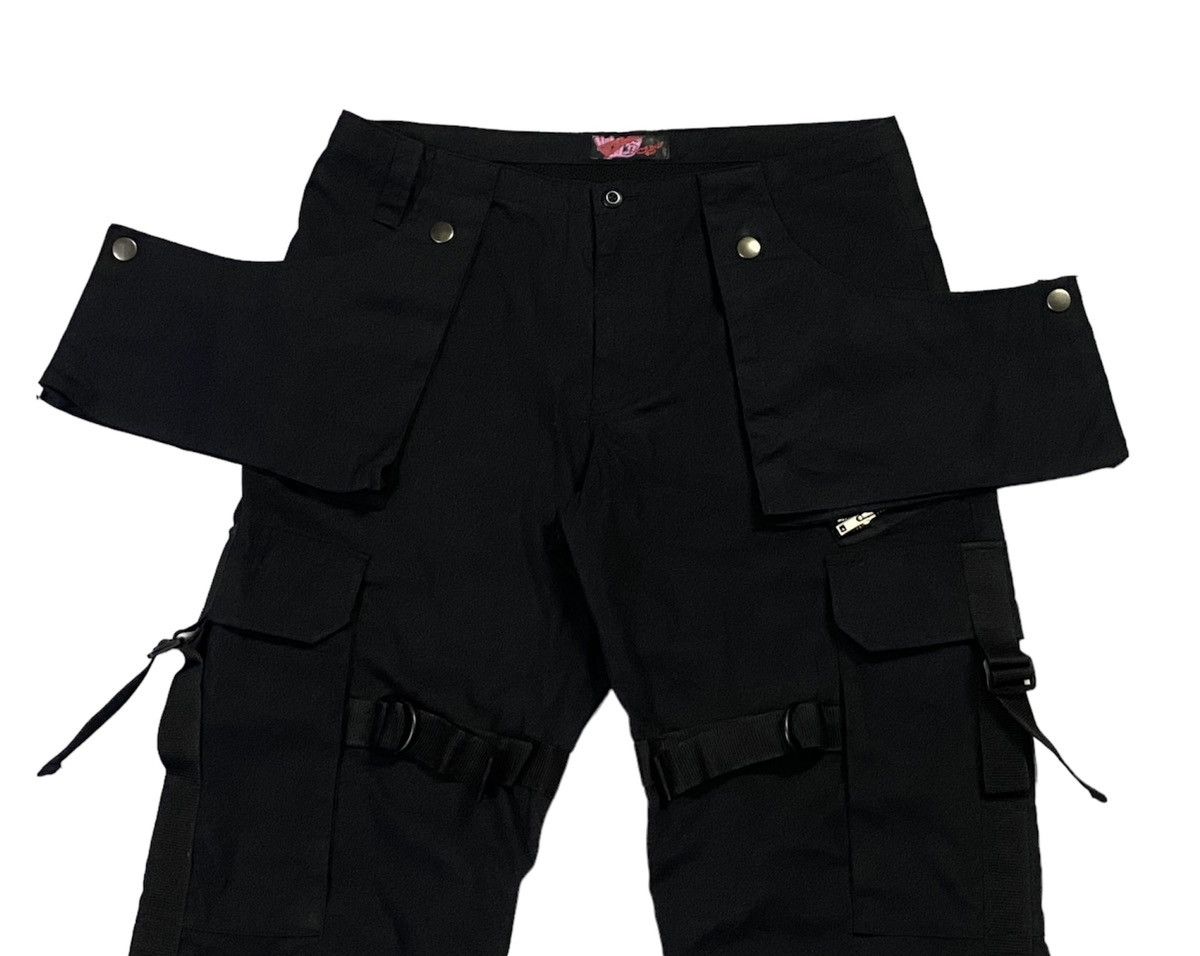 Japanese Brand × Seditionaries Nice Design🔥🔥Japanese Brand Bondage Tactical Cargo Pants Size US 32 / EU 48 - 15 Thumbnail