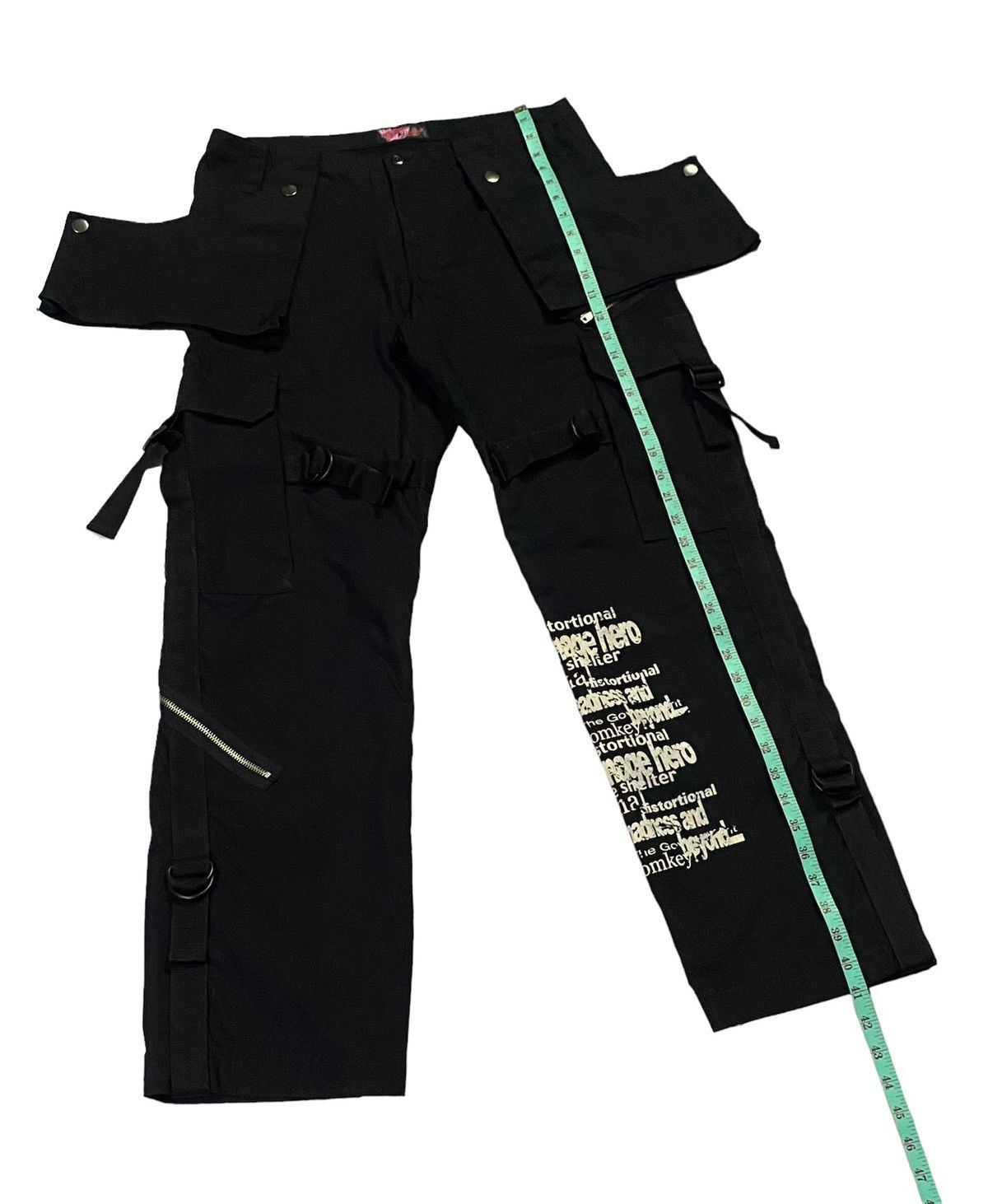 Japanese Brand × Seditionaries Nice Design🔥🔥Japanese Brand Bondage Tactical Cargo Pants Size US 32 / EU 48 - 6 Thumbnail