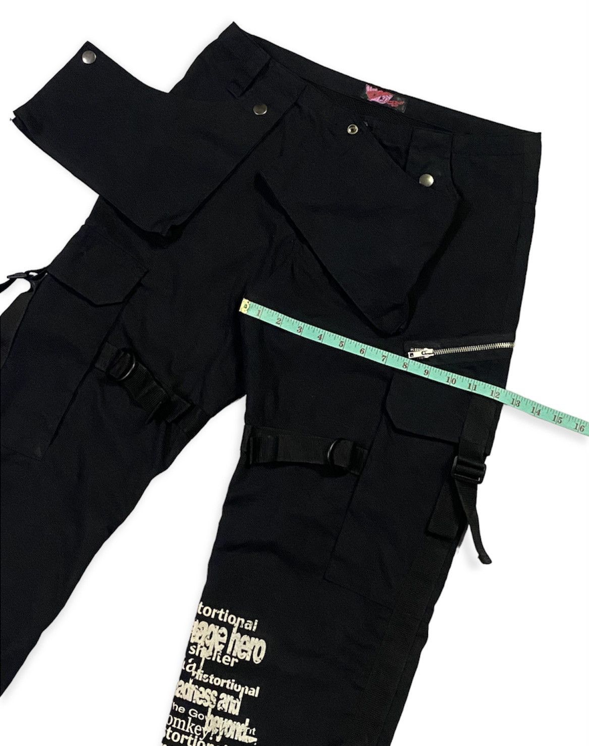 Japanese Brand × Seditionaries Nice Design🔥🔥Japanese Brand Bondage Tactical Cargo Pants Size US 32 / EU 48 - 8 Thumbnail