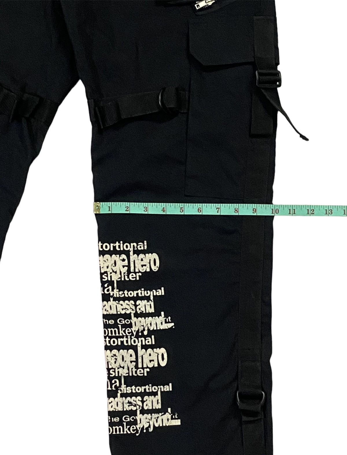 Japanese Brand × Seditionaries Nice Design🔥🔥Japanese Brand Bondage Tactical Cargo Pants Size US 32 / EU 48 - 9 Thumbnail