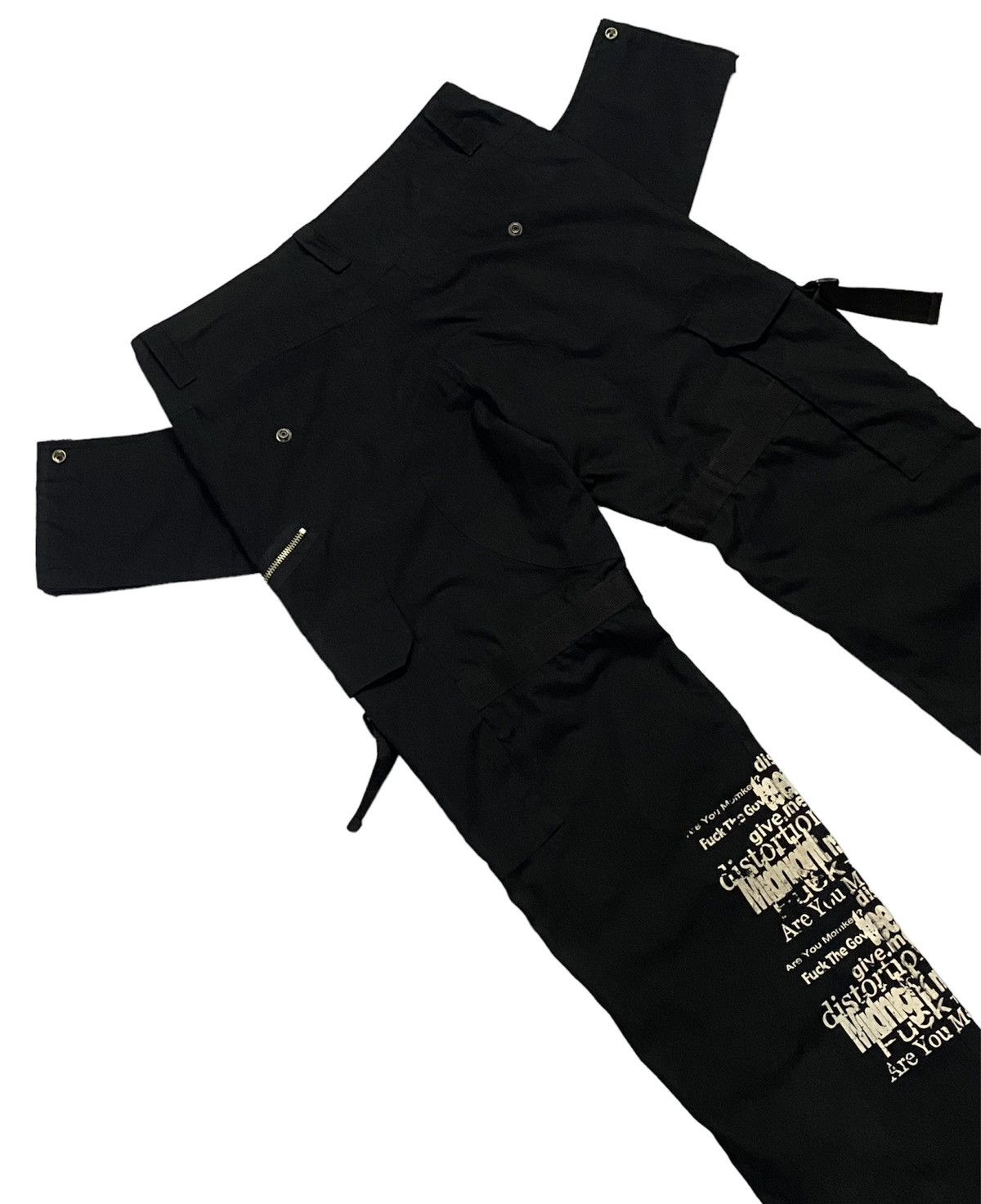 Japanese Brand × Seditionaries Nice Design🔥🔥Japanese Brand Bondage Tactical Cargo Pants Size US 32 / EU 48 - 17 Thumbnail