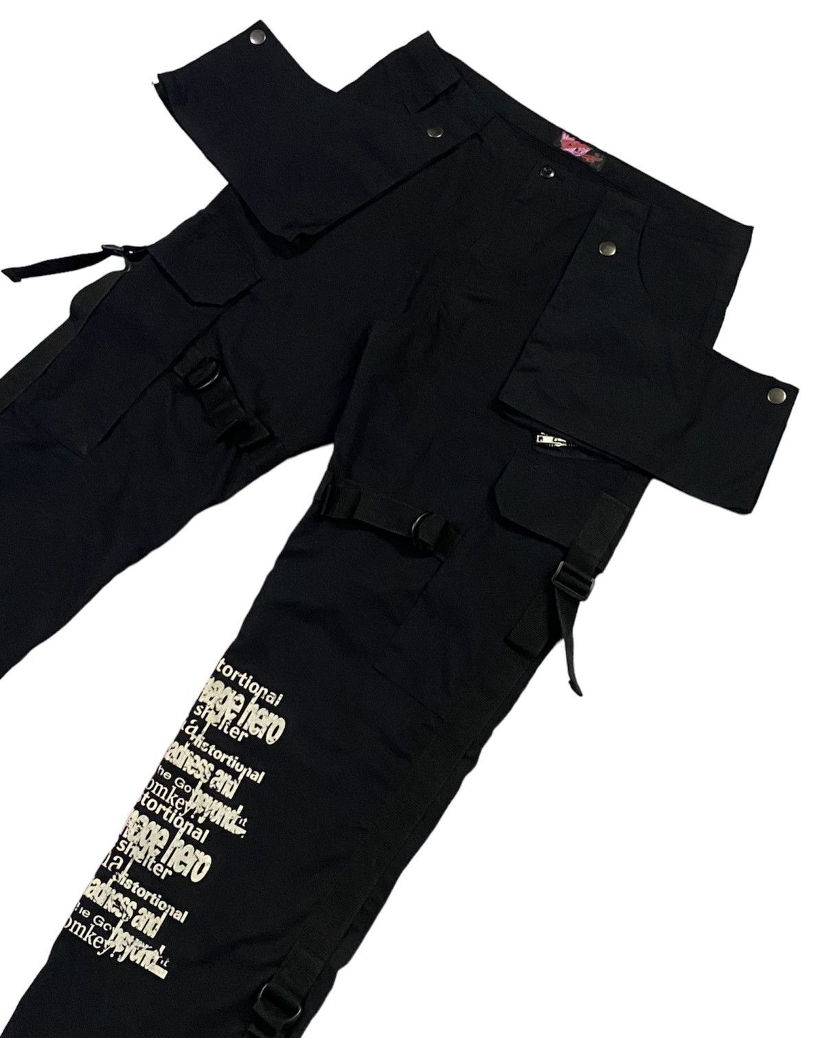 Japanese Brand × Seditionaries Nice Design🔥🔥Japanese Brand Bondage Tactical Cargo Pants Size US 32 / EU 48 - 13 Thumbnail