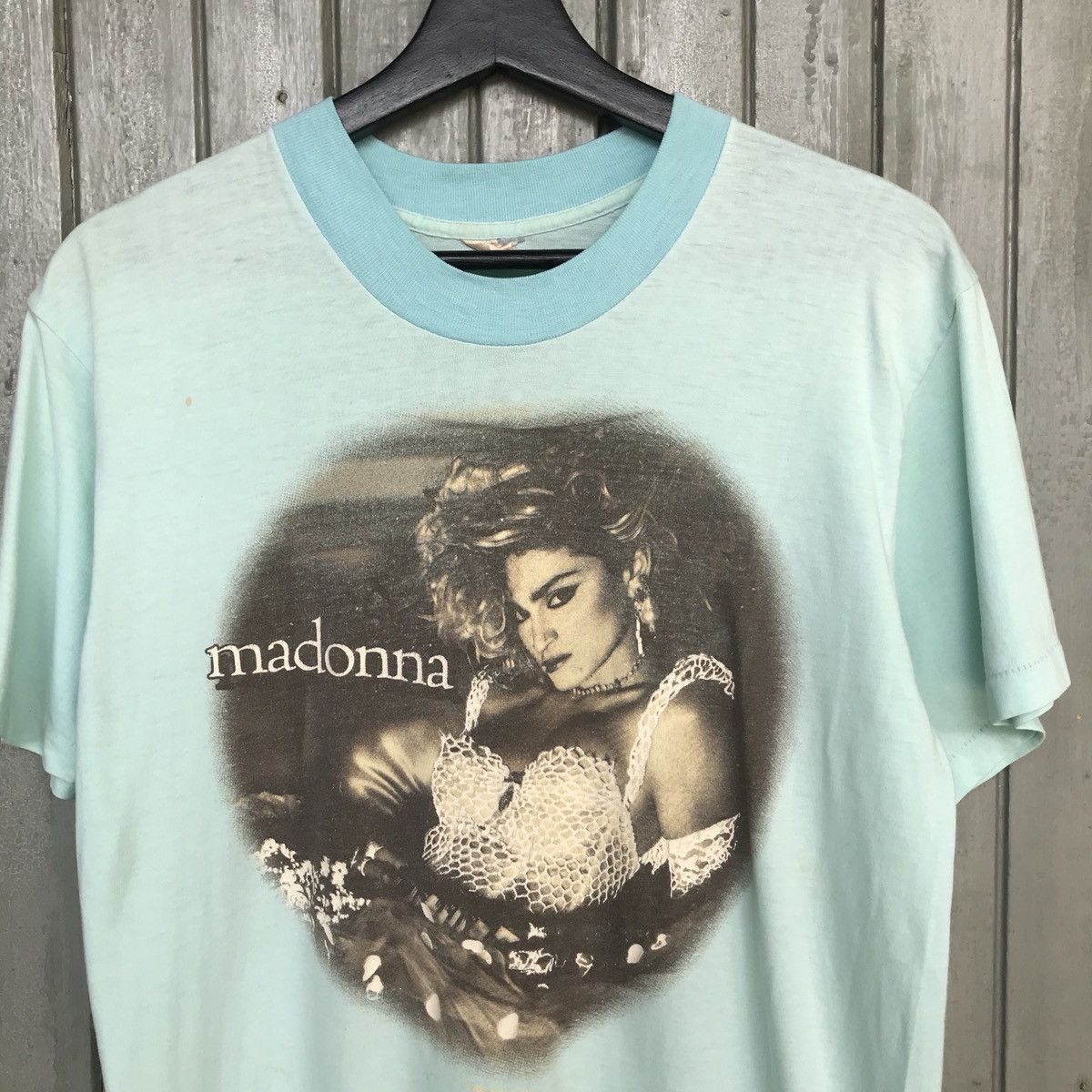 Band Tees *‼️Rare Vintage MADONNA The Virgin Tour 1985 Size US L / EU 52-54 / 3 - 2 Thumbnail