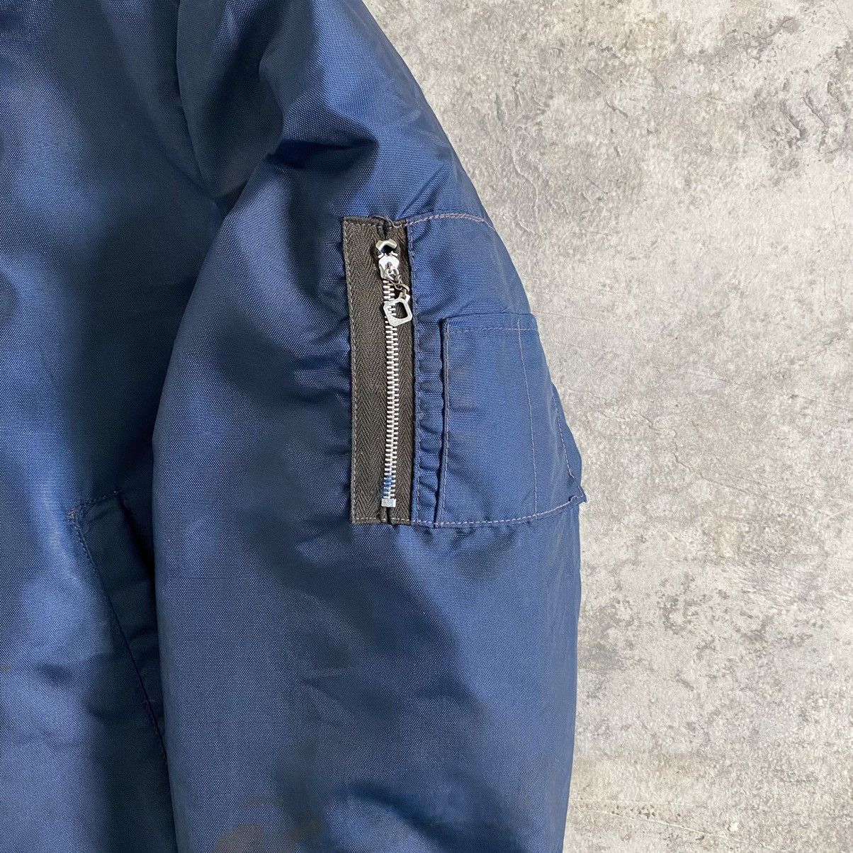 Vintage Vintage 60’s Sherpa Collar Flight Bomber Dirty Jacket Size US L / EU 52-54 / 3 - 6 Thumbnail