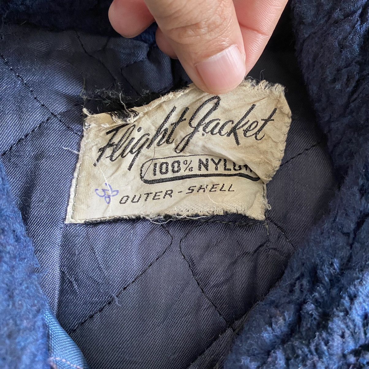 Vintage Vintage 60’s Sherpa Collar Flight Bomber Dirty Jacket Size US L / EU 52-54 / 3 - 19 Thumbnail