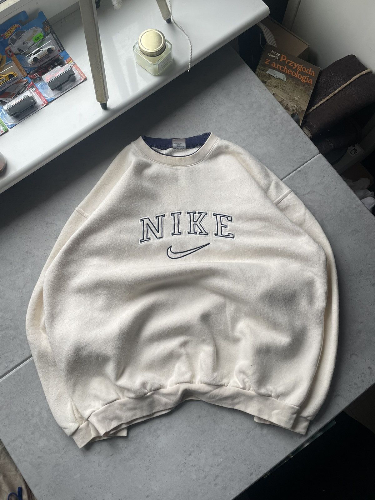 bootleg nike spellout sweatshirt