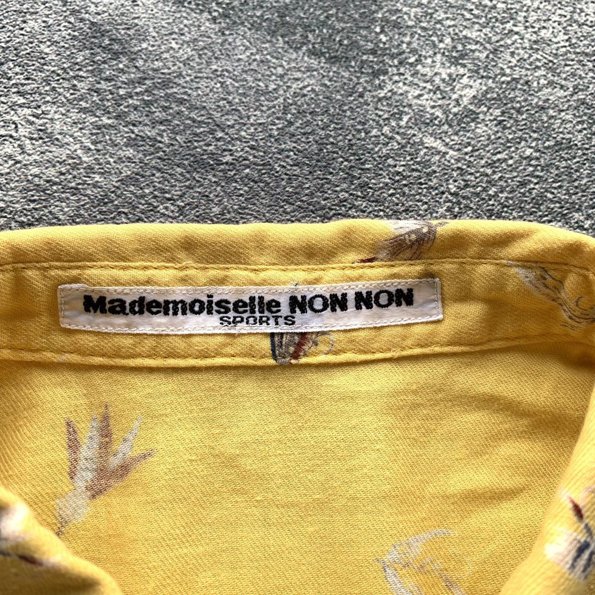 Issey Miyake × Mademoiselle Non Non × Pleats Please Issey Miyake 🔥Mademoiselle Non Non Long sleeve Pattern shirt Size US L / EU 52-54 / 3 - 4 Thumbnail