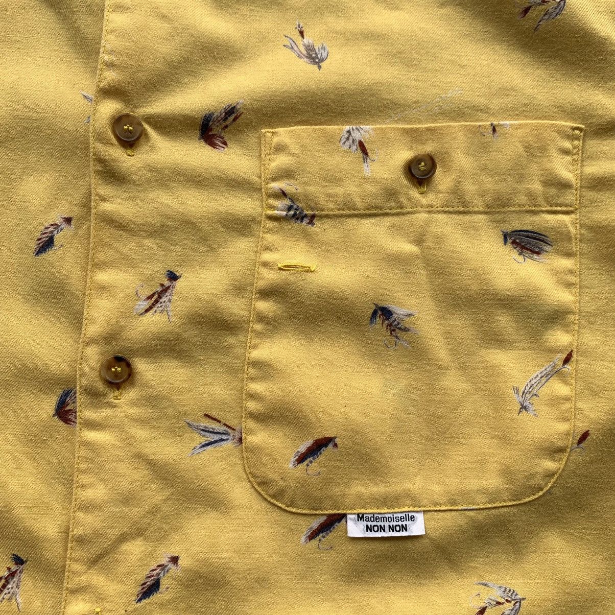 Issey Miyake × Mademoiselle Non Non × Pleats Please Issey Miyake 🔥Mademoiselle Non Non Long sleeve Pattern shirt Size US L / EU 52-54 / 3 - 3 Thumbnail