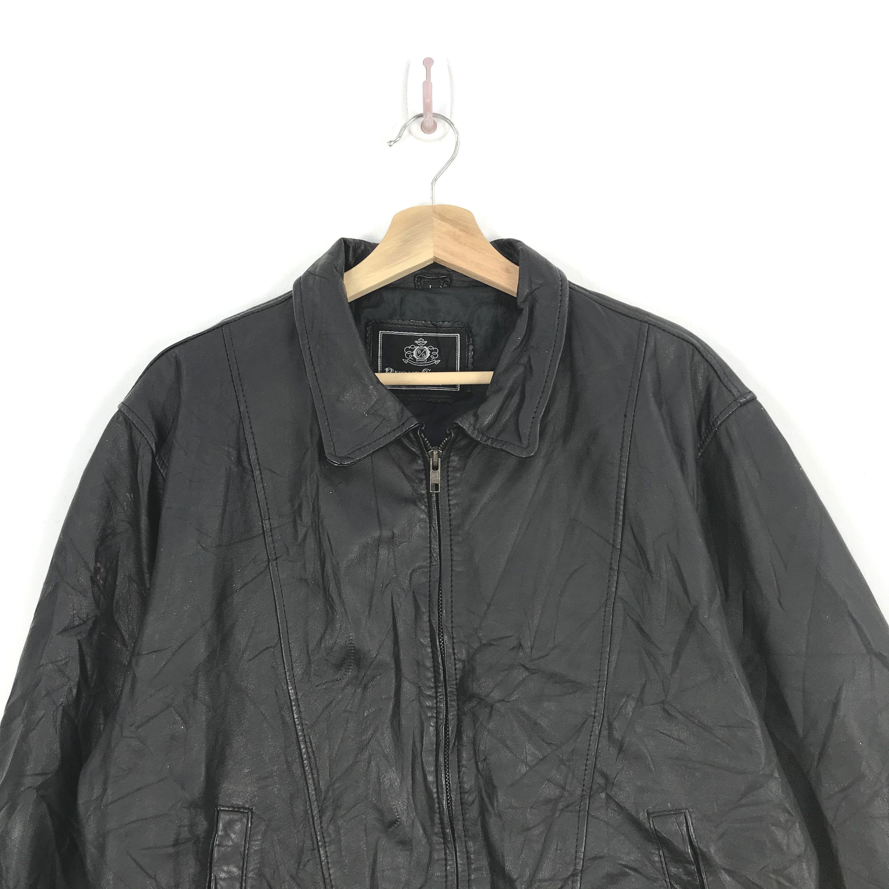 Japanese Brand Buono Gusto Jacket Leather Jacket Zipper Jacket FOC50311 Size US L / EU 52-54 / 3 - 4 Thumbnail