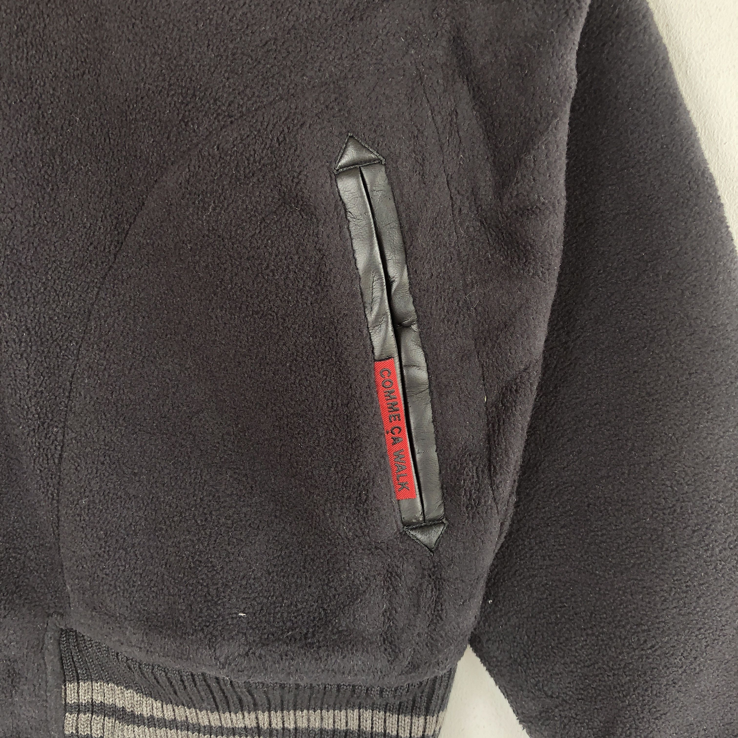 Japanese Brand Vintage Comme Ca Walk Varsity Wool Jackets Bomber Jacket Size US M / EU 48-50 / 2 - 6 Thumbnail