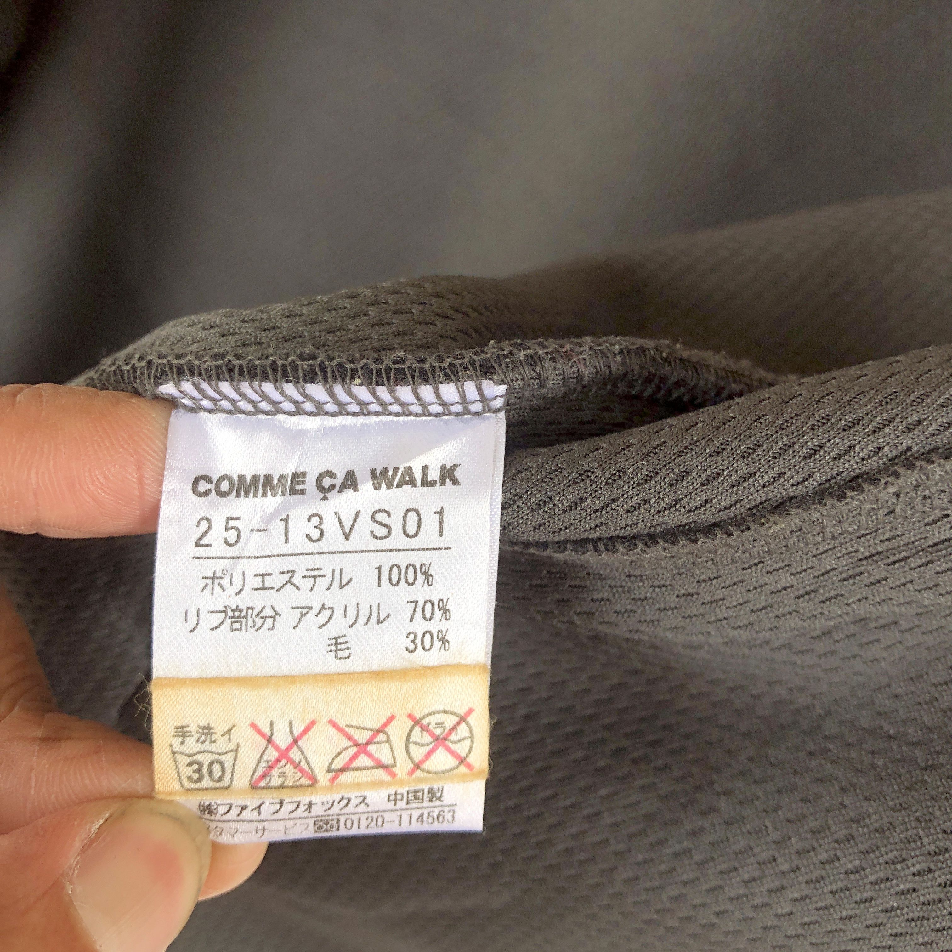 Japanese Brand Vintage Comme Ca Walk Varsity Wool Jackets Bomber Jacket Size US M / EU 48-50 / 2 - 8 Thumbnail
