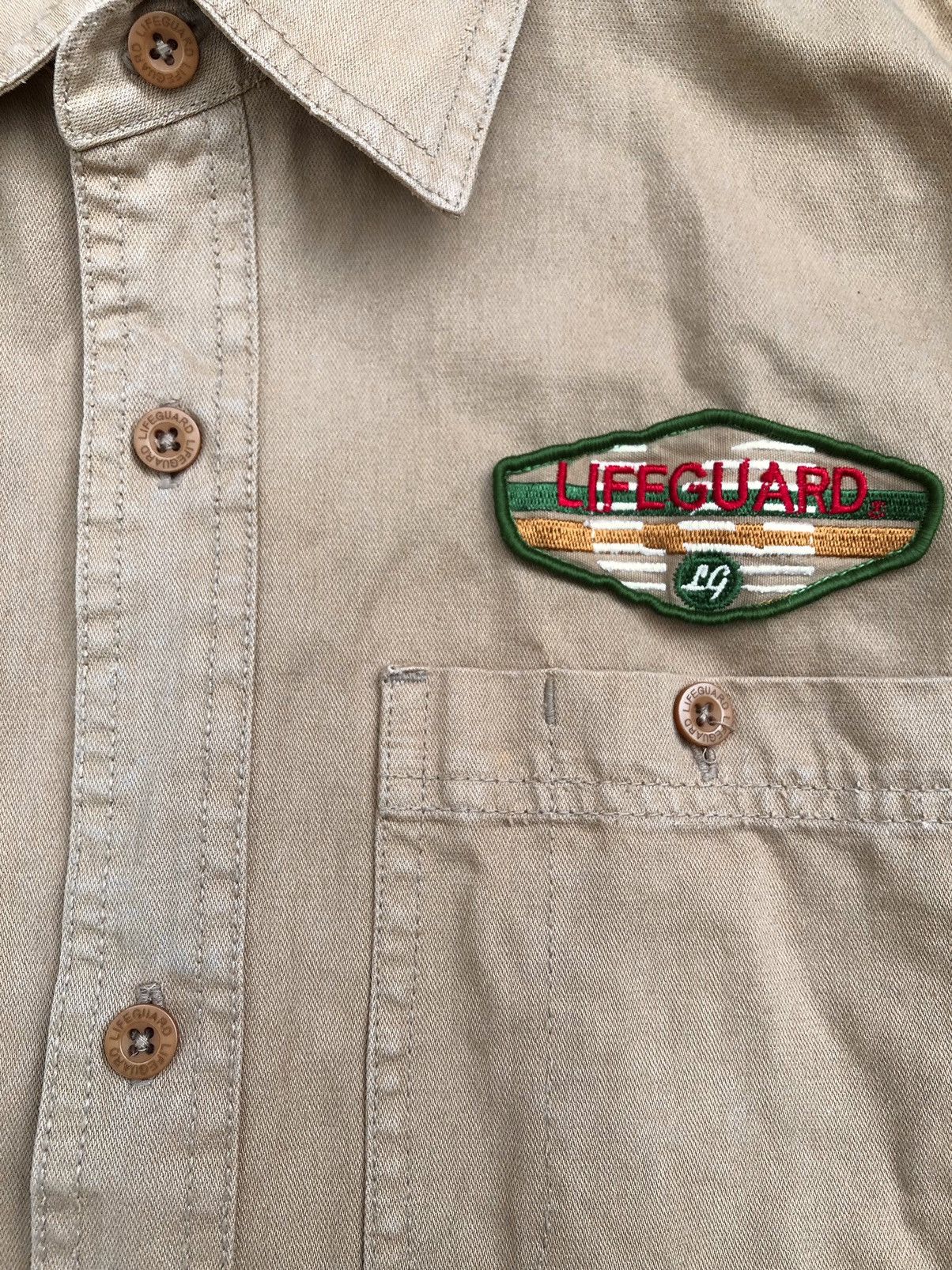 LIFE GUARD Worker shirt button up
