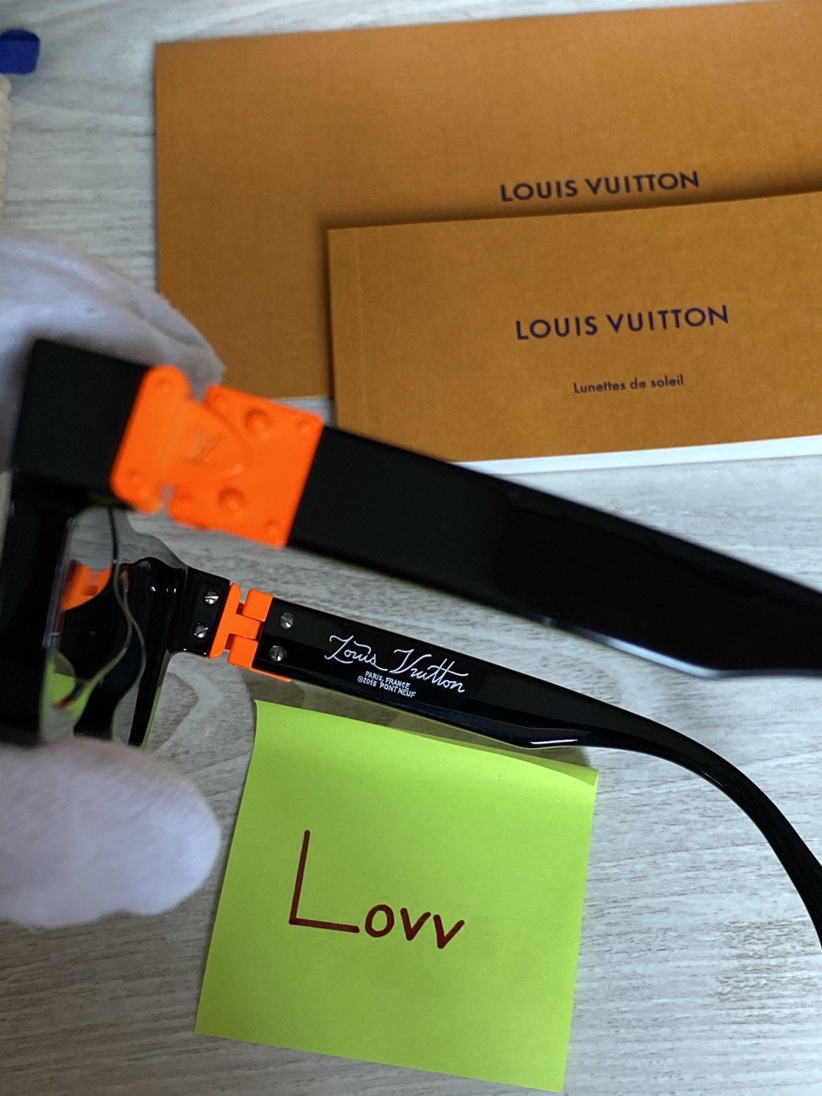 Louis Vuitton × Virgil Abloh Louis Vuitton Skepticals sunglasses Size ONE SIZE - 2 Thumbnail