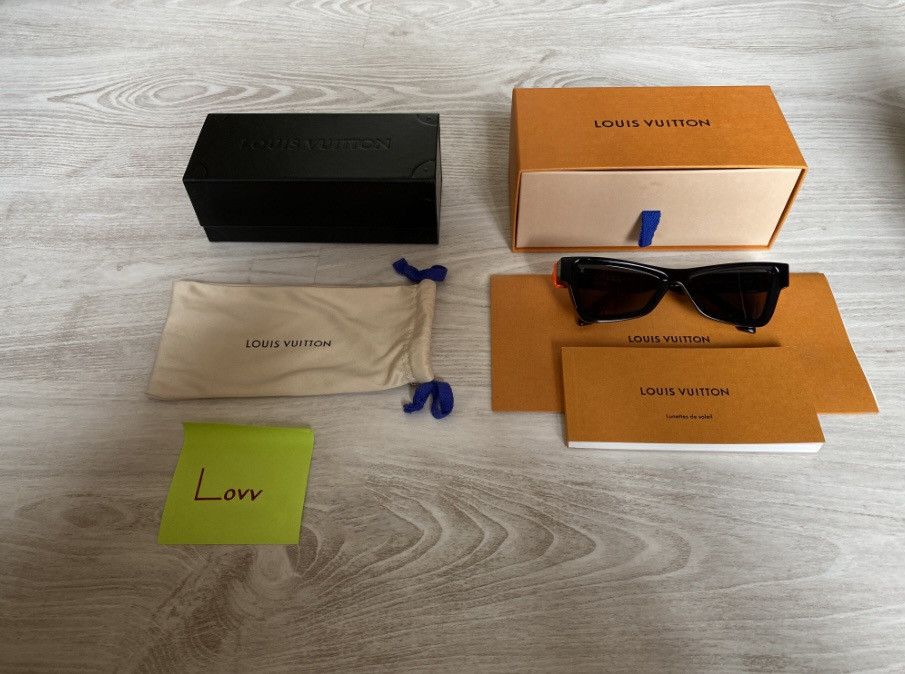 Louis Vuitton × Virgil Abloh Louis Vuitton Skepticals sunglasses Size ONE SIZE - 3 Thumbnail