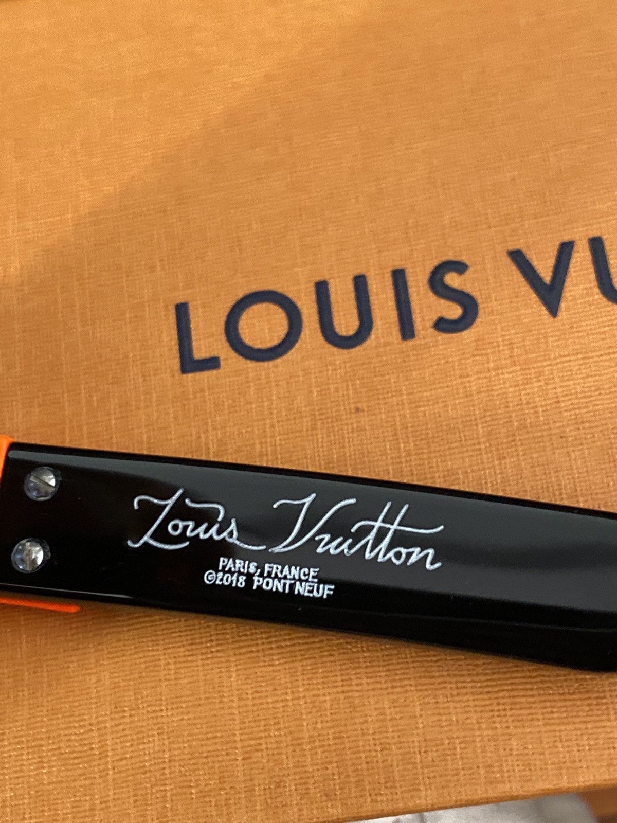 Louis Vuitton × Virgil Abloh Louis Vuitton Skepticals sunglasses Size ONE SIZE - 11 Thumbnail