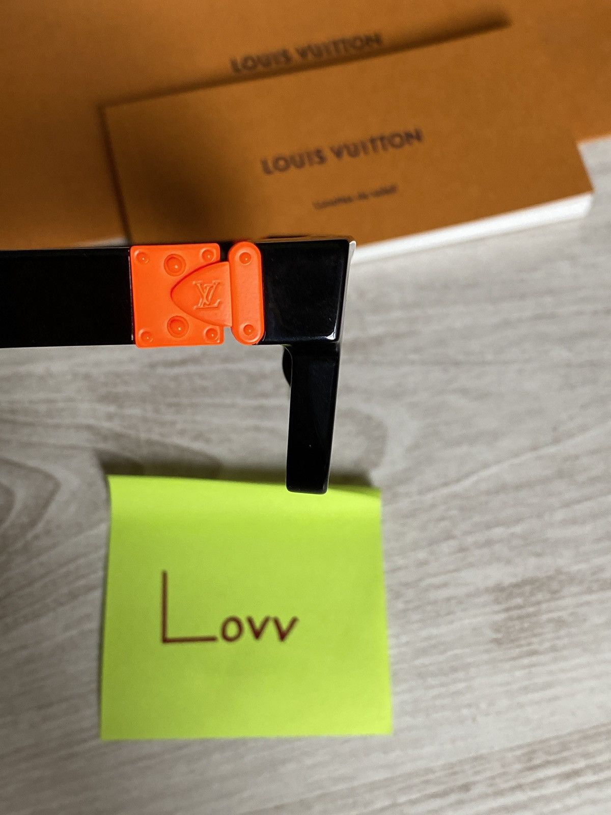 Louis Vuitton × Virgil Abloh Louis Vuitton Skepticals sunglasses Size ONE SIZE - 9 Thumbnail