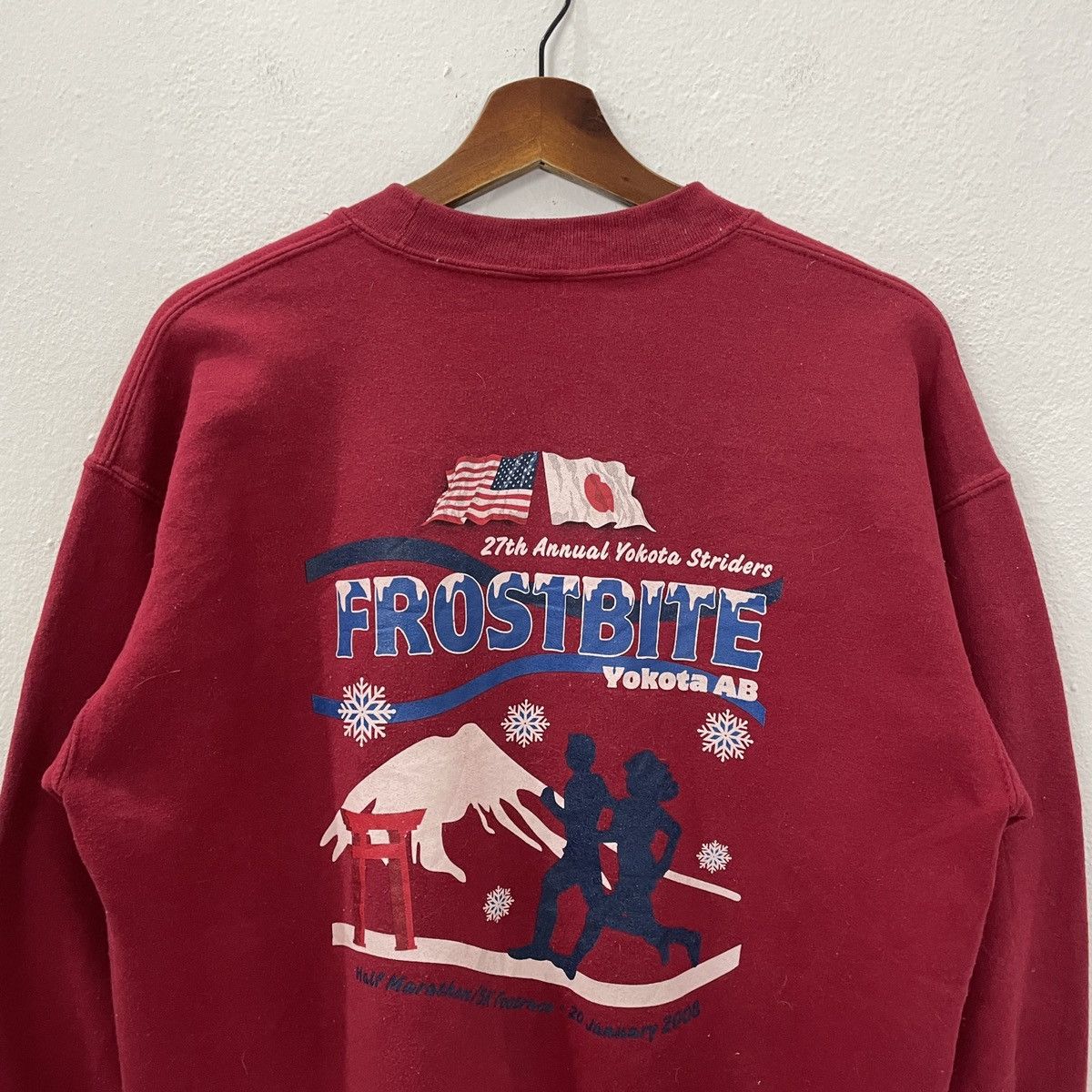 Japanese Brand Yokota Stride Crewneck Sweatshirt Size US M / EU 48-50 / 2 - 2 Thumbnail