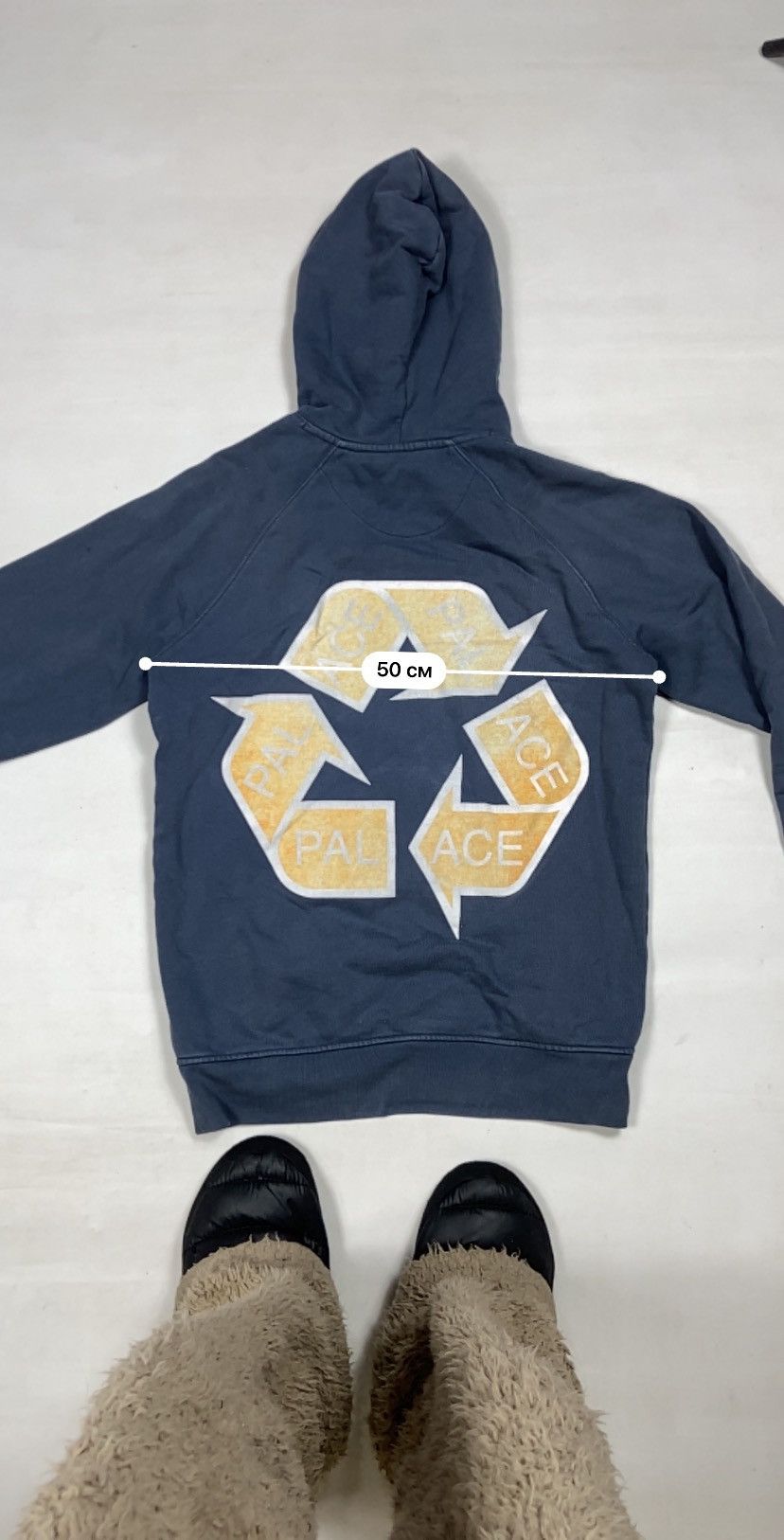 Palace RECYCLE ♻️ PALACE FADED HOODIE Size US M / EU 48-50 / 2 - 9 Thumbnail