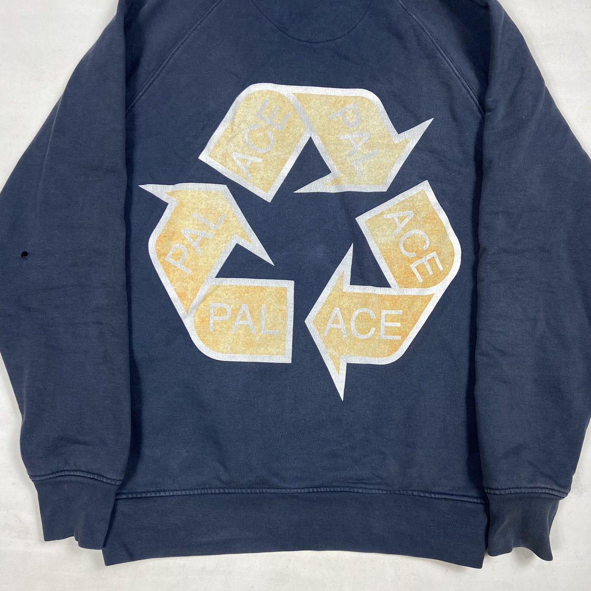 Palace RECYCLE ♻️ PALACE FADED HOODIE Size US M / EU 48-50 / 2 - 2 Thumbnail