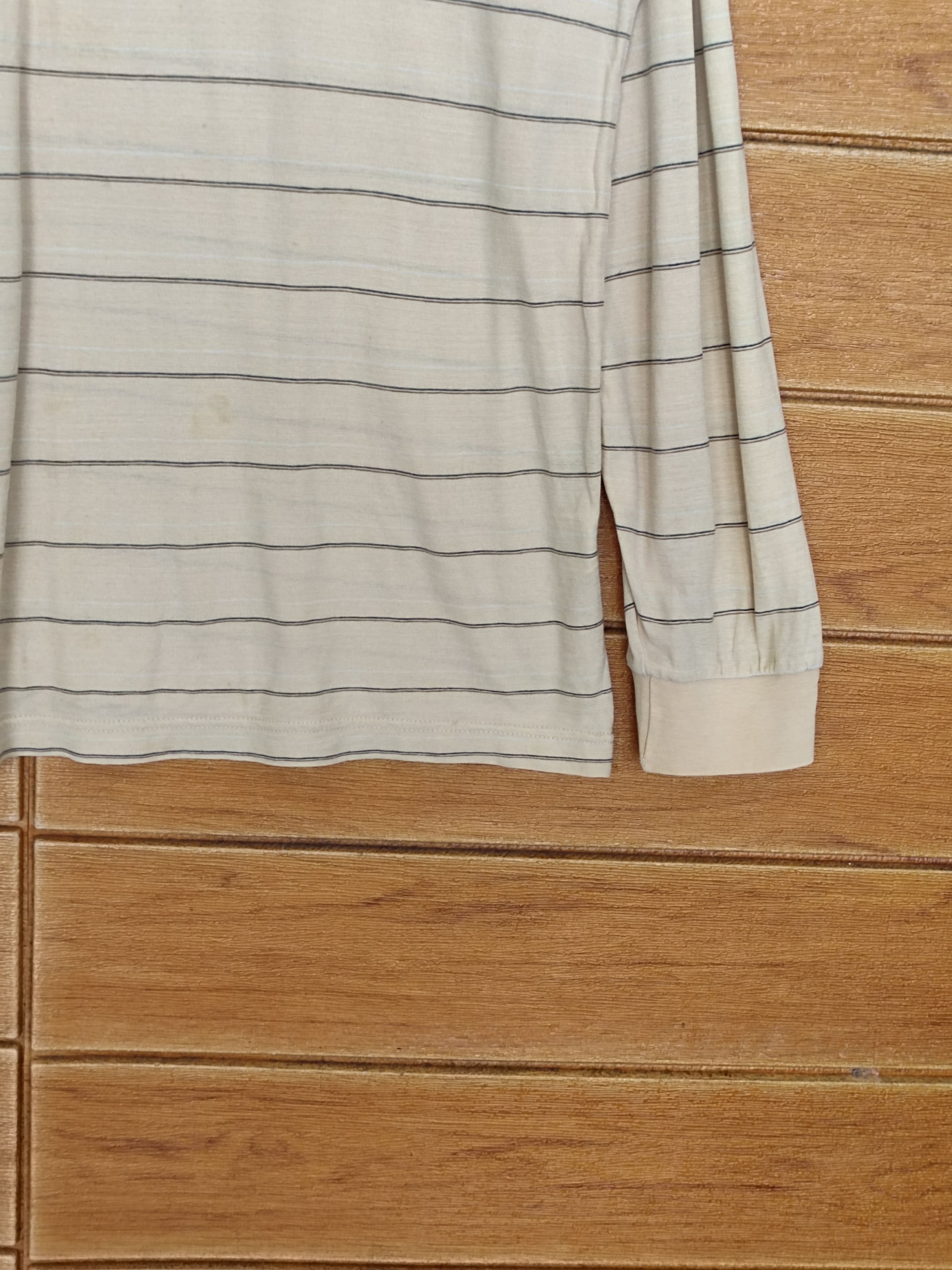 Aquascutum Aquascutum Striped Longsleeve T-Shirt Size US L / EU 52-54 / 3 - 6 Thumbnail