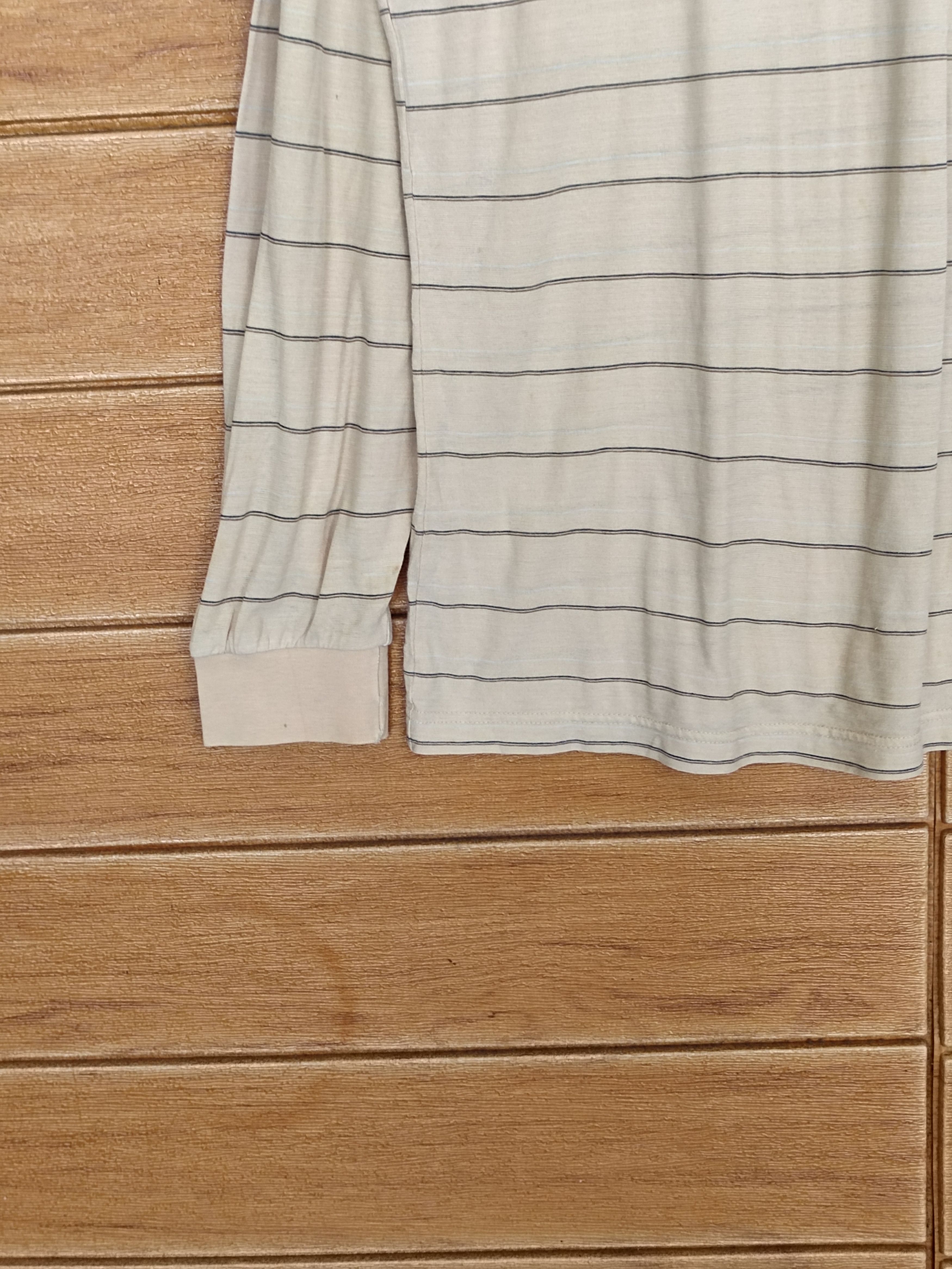 Aquascutum Aquascutum Striped Longsleeve T-Shirt Size US L / EU 52-54 / 3 - 7 Thumbnail