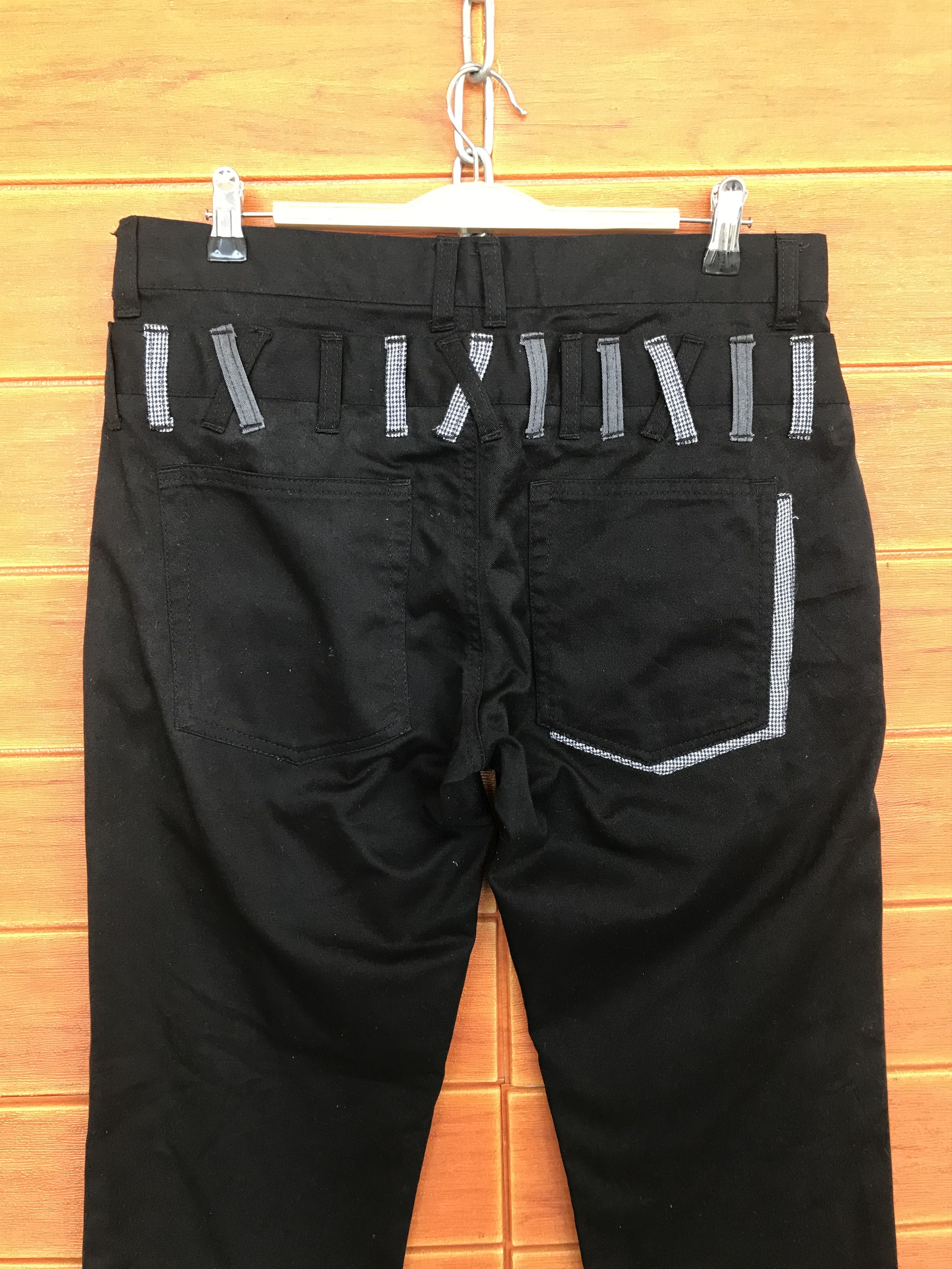 Comme des Garcons × Undercover Japanese Brand Multi Zipper Double Waist Khakis Pants Size US 33 - 9 Thumbnail