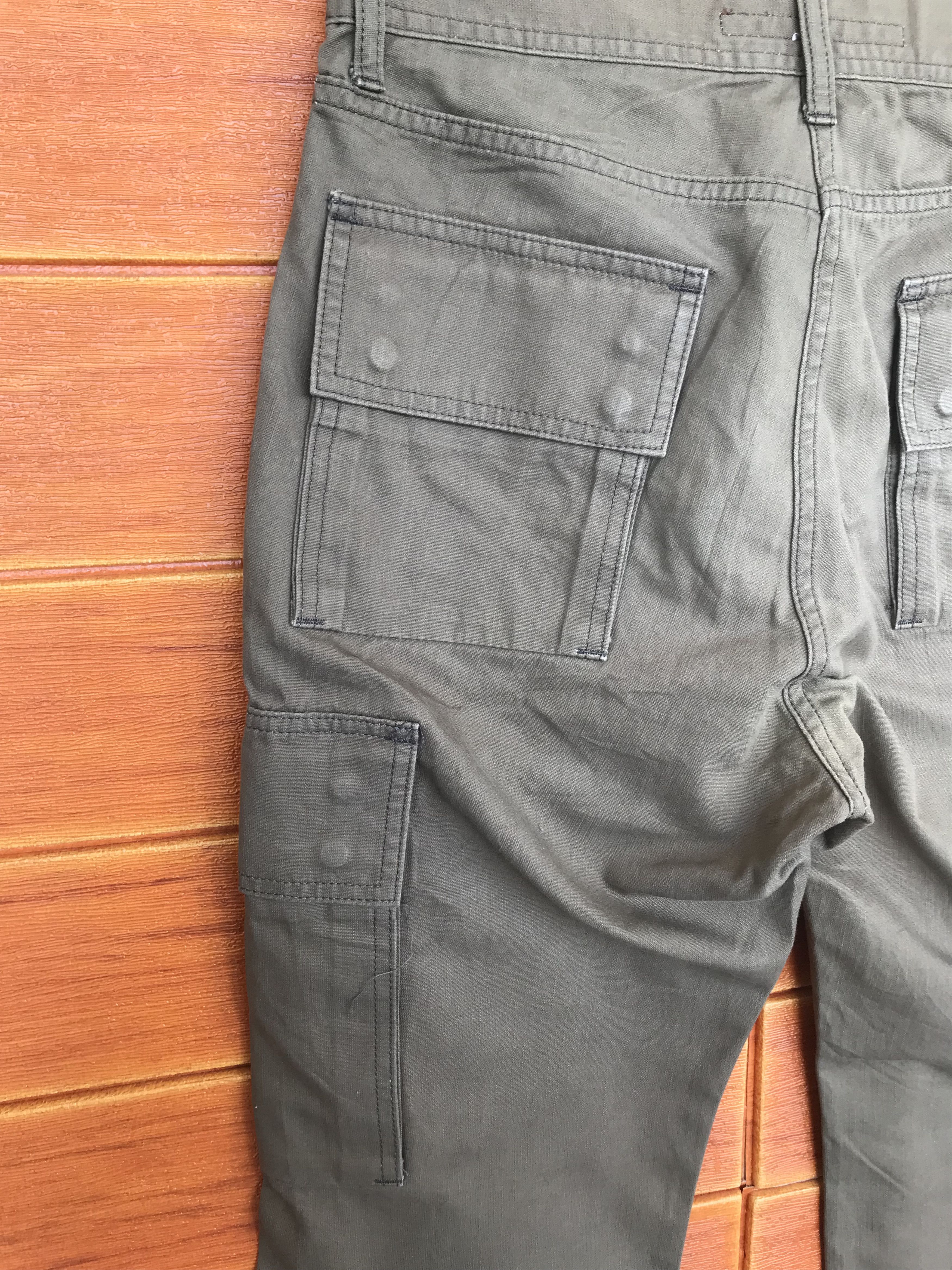 Comme des Garcons × Undercover Japanese Brand Journal Standard Military Cargo Pants Size US 30 / EU 46 - 11 Thumbnail