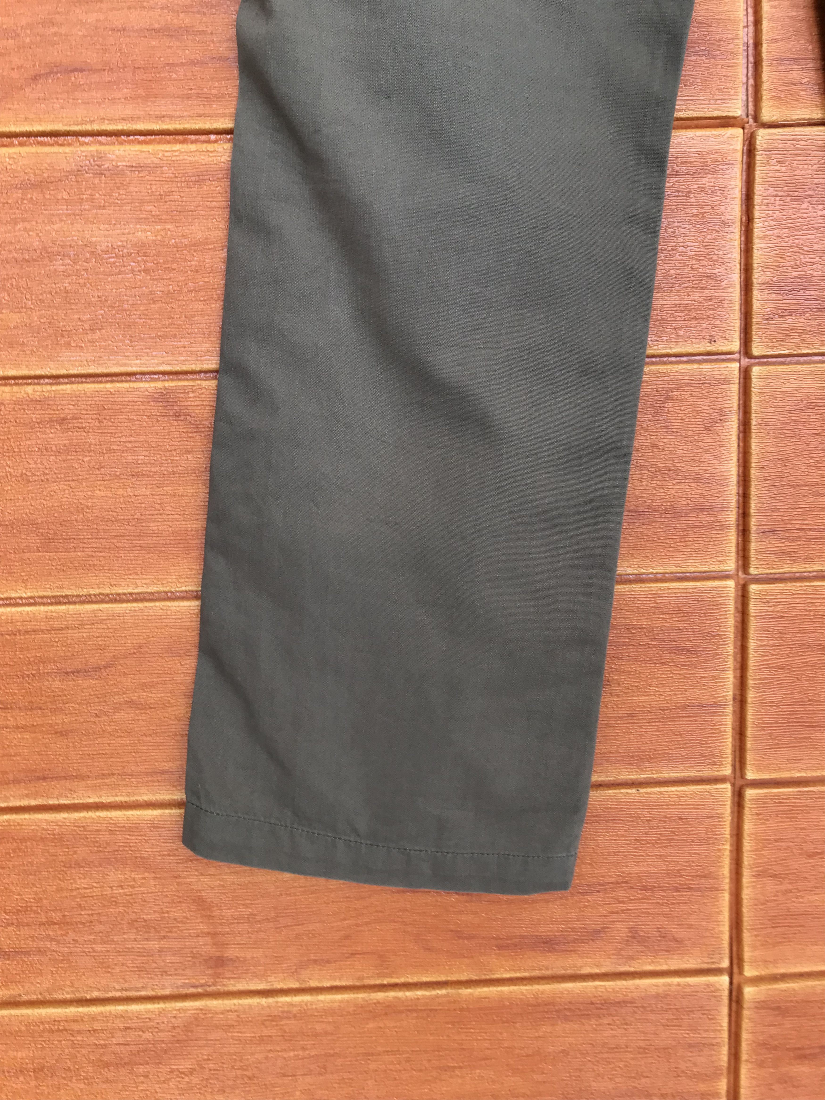 Comme des Garcons × Undercover Japanese Brand Journal Standard Military Cargo Pants Size US 30 / EU 46 - 9 Thumbnail