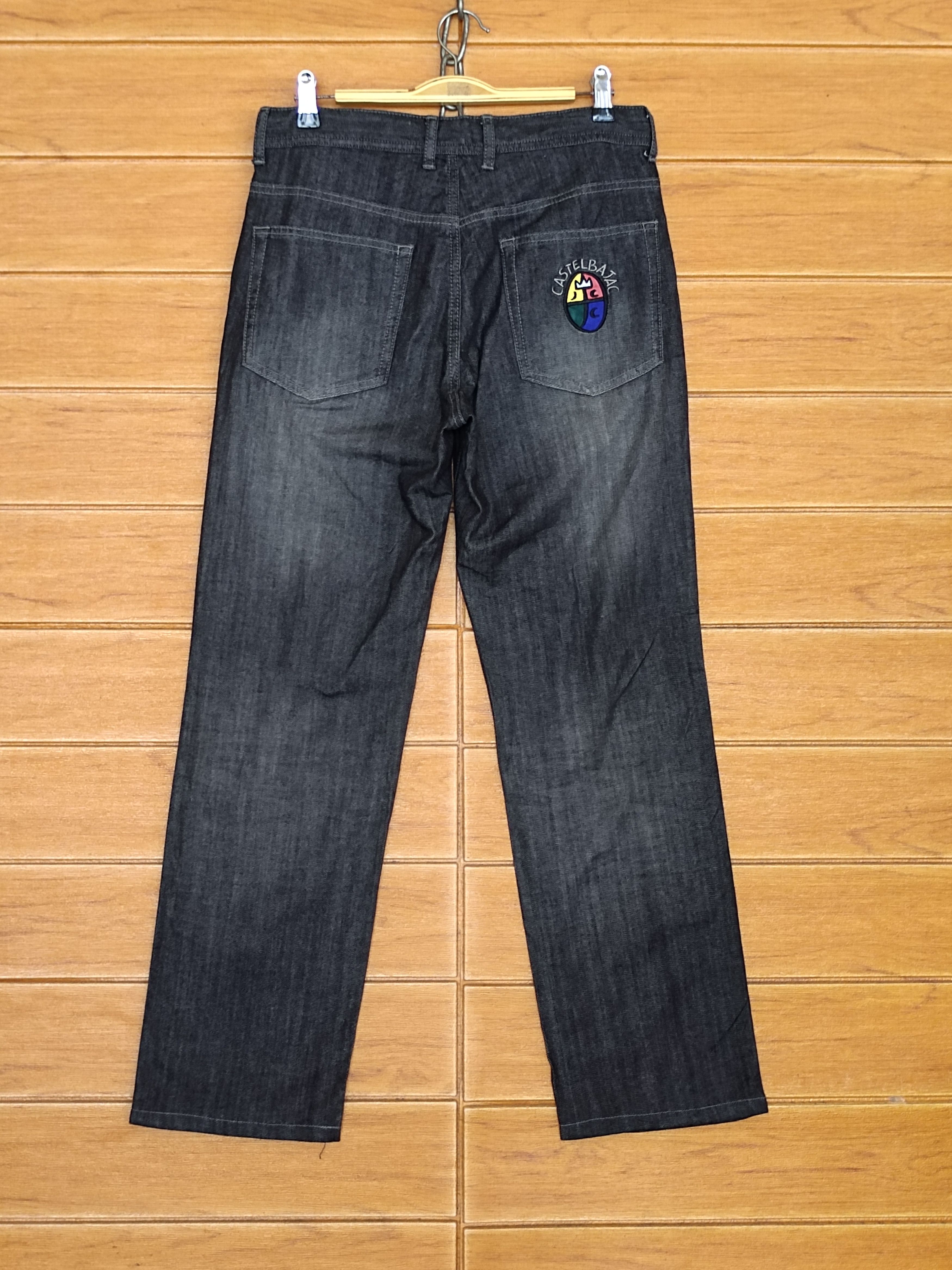Jean Charles De Castelbajac Castelbajac Peanut Snoopy & Woodstock Denim Pants Size US 31 - 7 Thumbnail