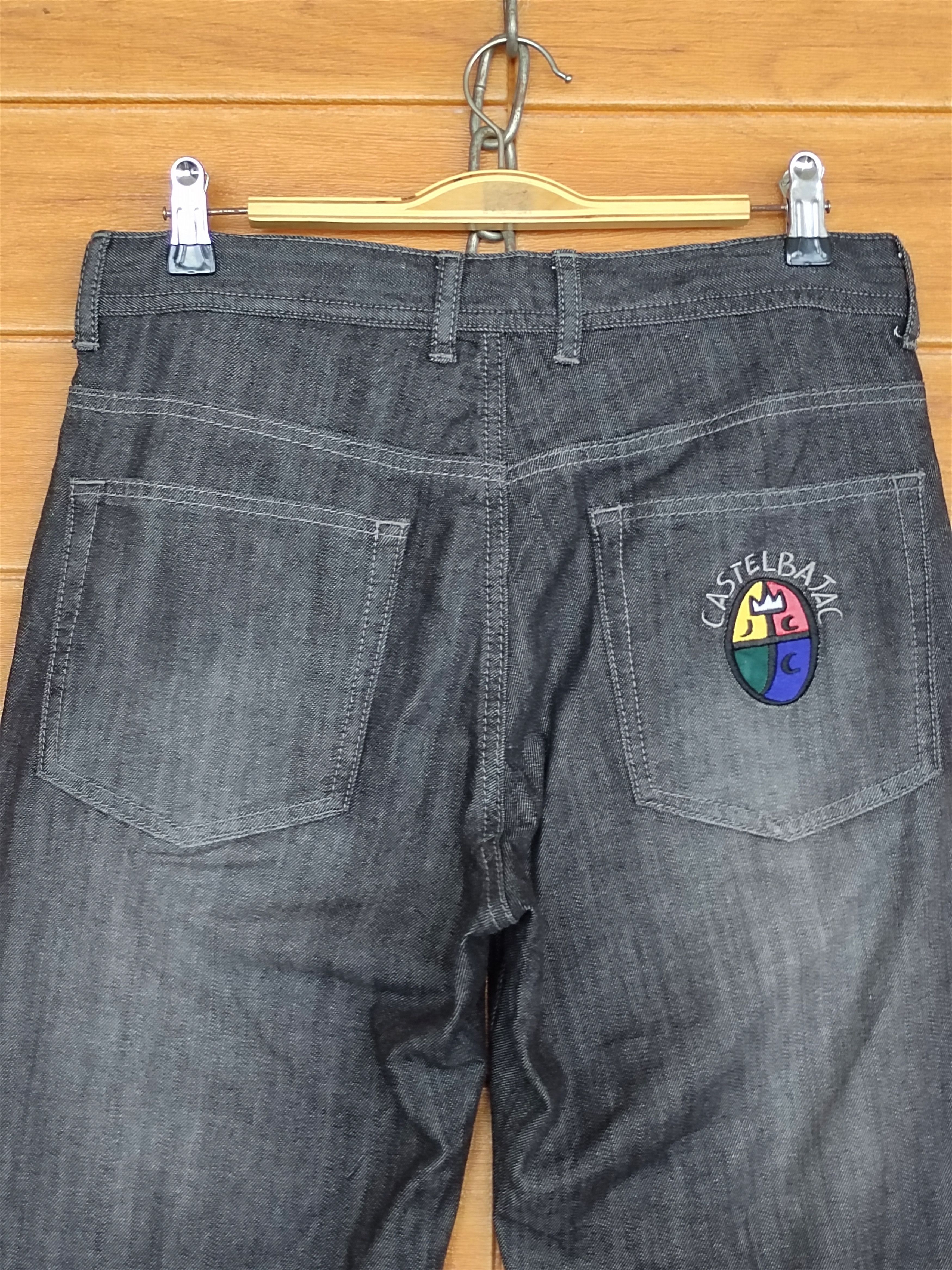 Jean Charles De Castelbajac Castelbajac Peanut Snoopy & Woodstock Denim Pants Size US 31 - 8 Thumbnail