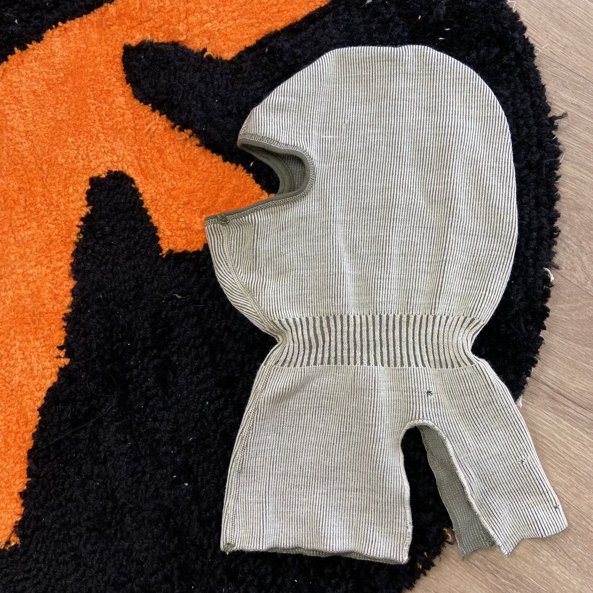 Vintage RAF SIMONS STYLE ARCHIVE FADED NINJA BALACLAVA MASK - № 4091 Size ONE SIZE - 2 Thumbnail