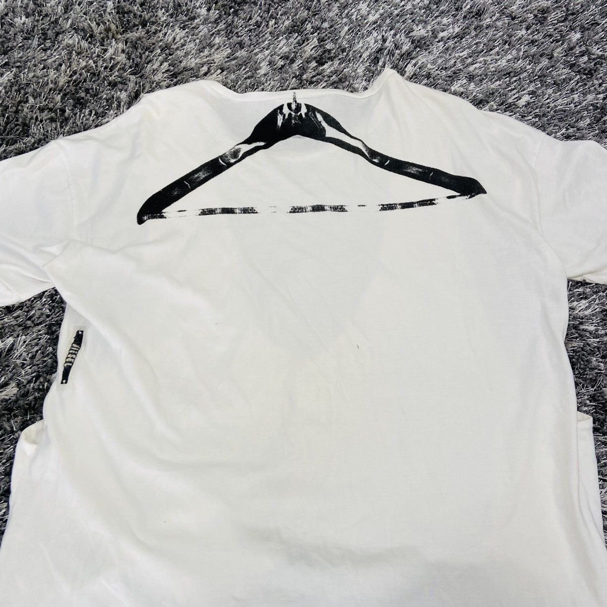 Diesel DIESEL RECONSTRUCTED ARCHIVE “BLACK GOLD” HANGER TEE - № 249 Size US L / EU 52-54 / 3 - 5 Thumbnail