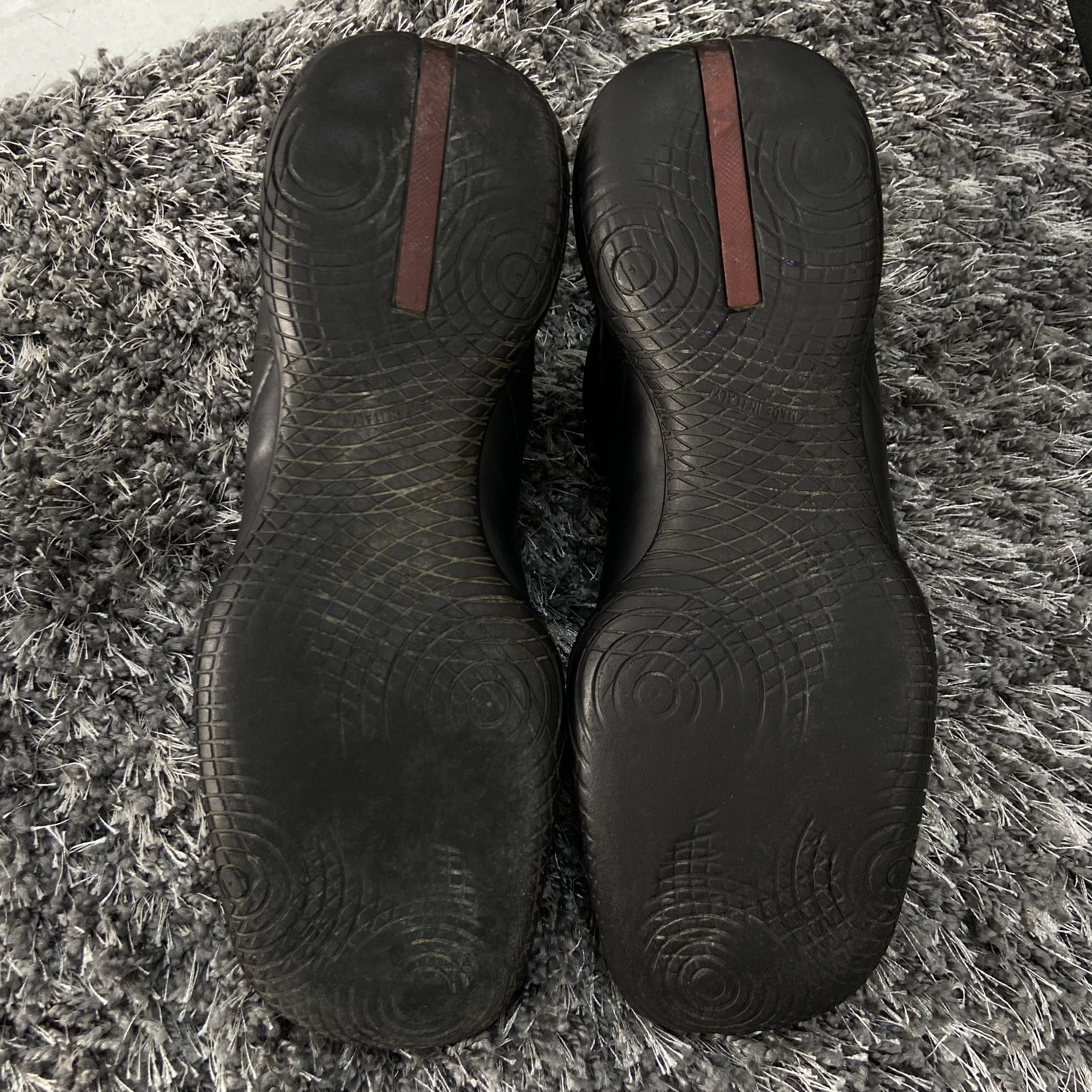 Prada PRADA LEATHER ARCHIVE FUTURISTIC CHELSEA BOOTS - № 5020 Size US 10.5 / EU 43-44 - 6 Thumbnail