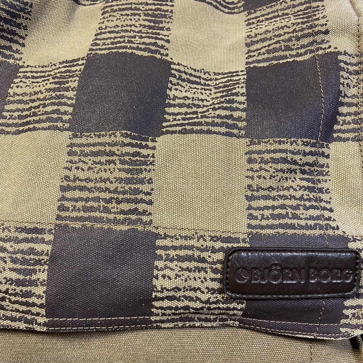 Bjorn Borg ARCHIVE VERY RARE MULTIPOCKET MONOGRAM BJORN BORG BAG 1990s Size ONE SIZE - 7 Thumbnail