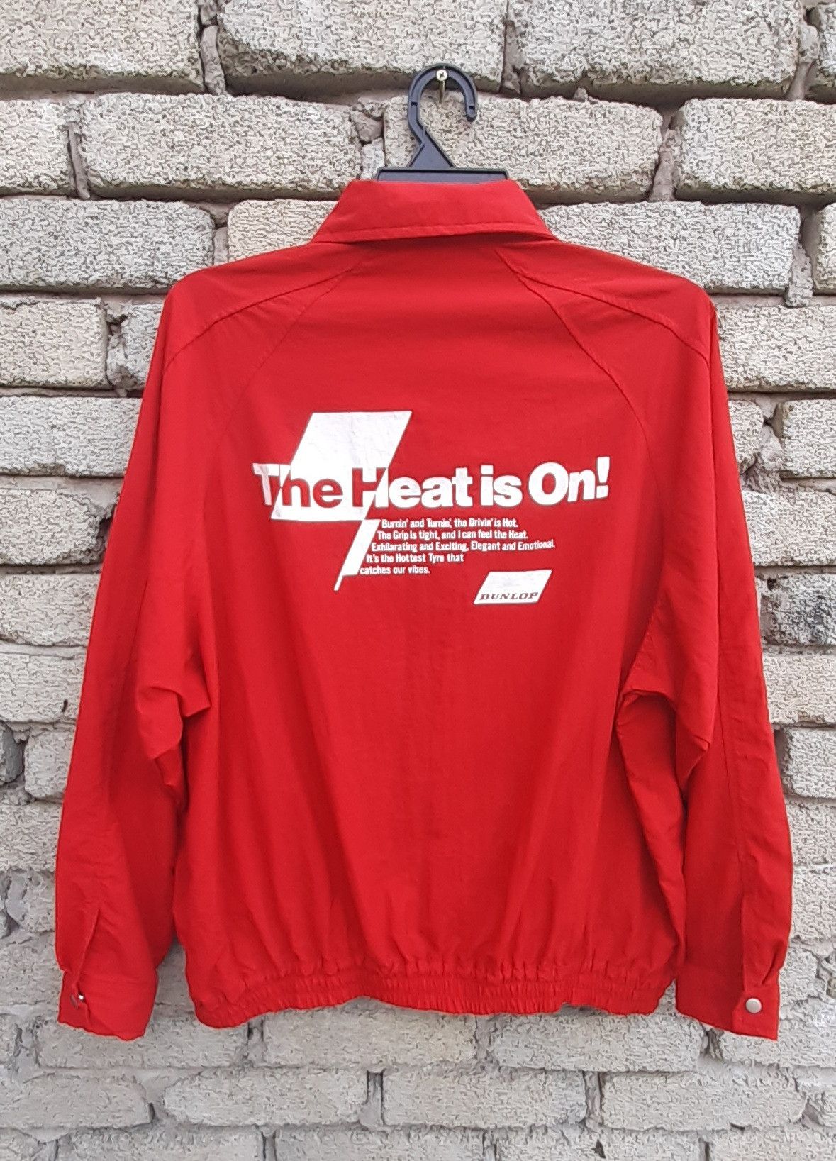 Dunlop × Japanese Brand × Sports Specialties Dunlop Spirt The Heat is On!.. Jacket Size US L / EU 52-54 / 3 - 6 Thumbnail